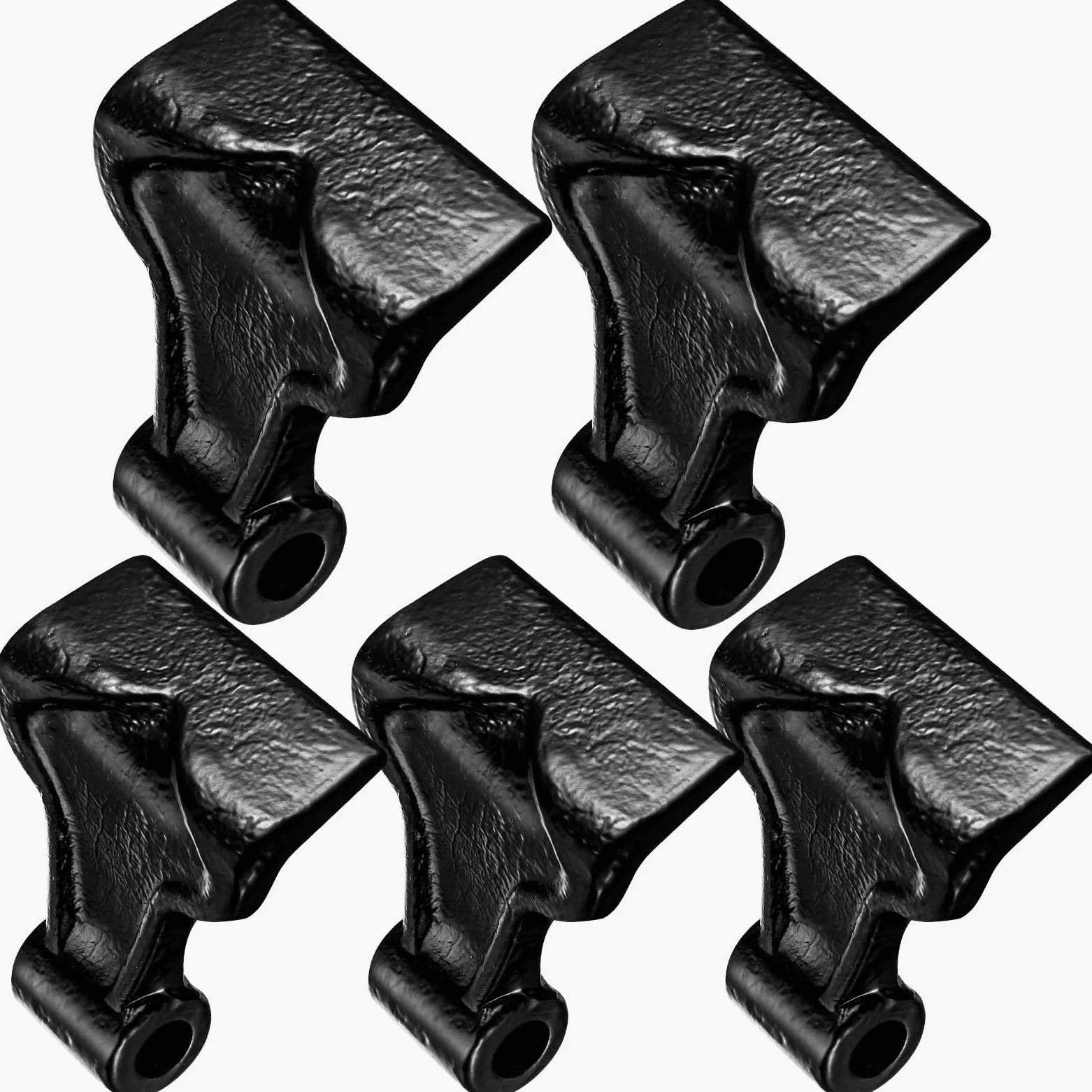 Threlaco 5 cuchillas de repuesto de acero de 3.5 pulgadas de ancho para cortacésped de tractor