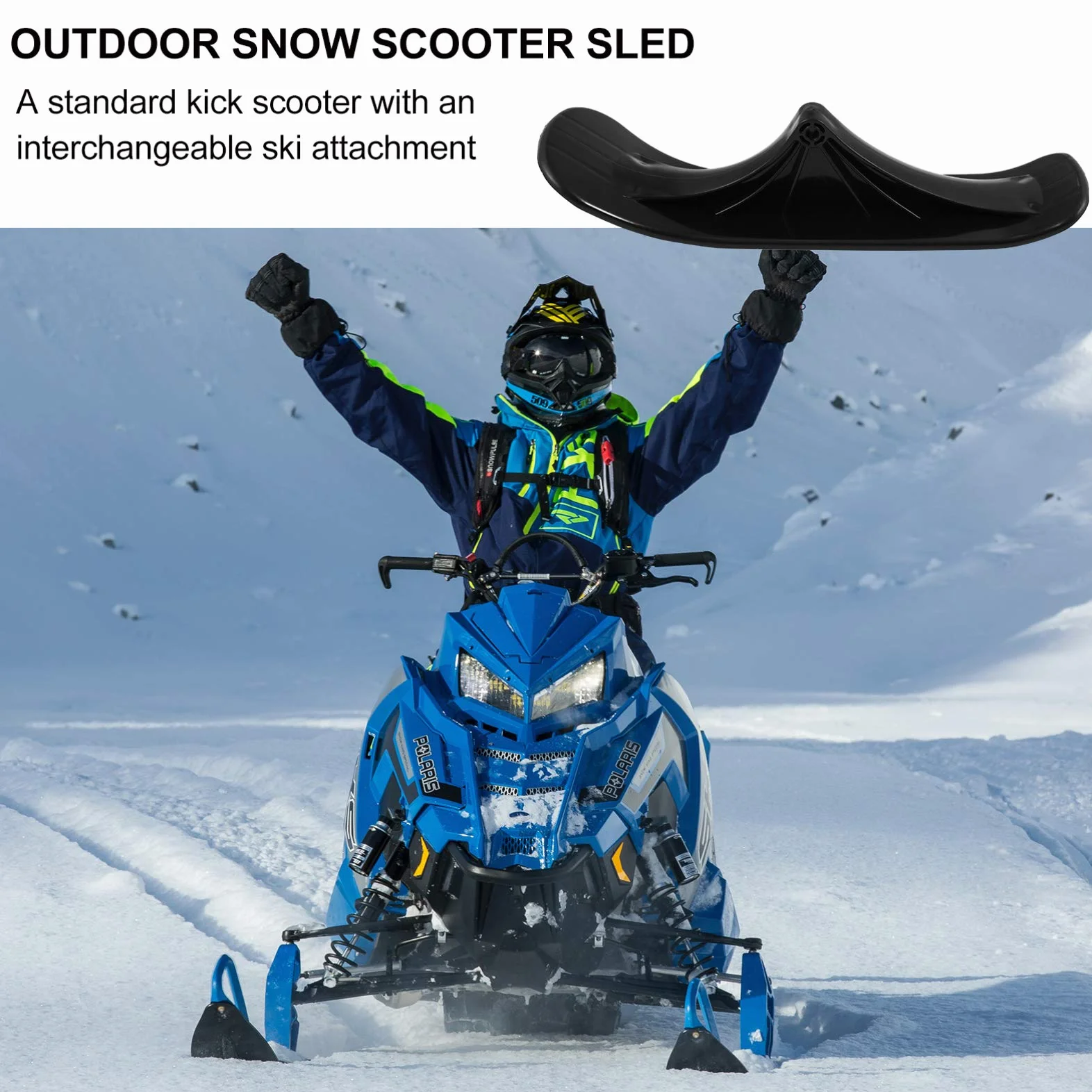 Trineo Plegable para Patines