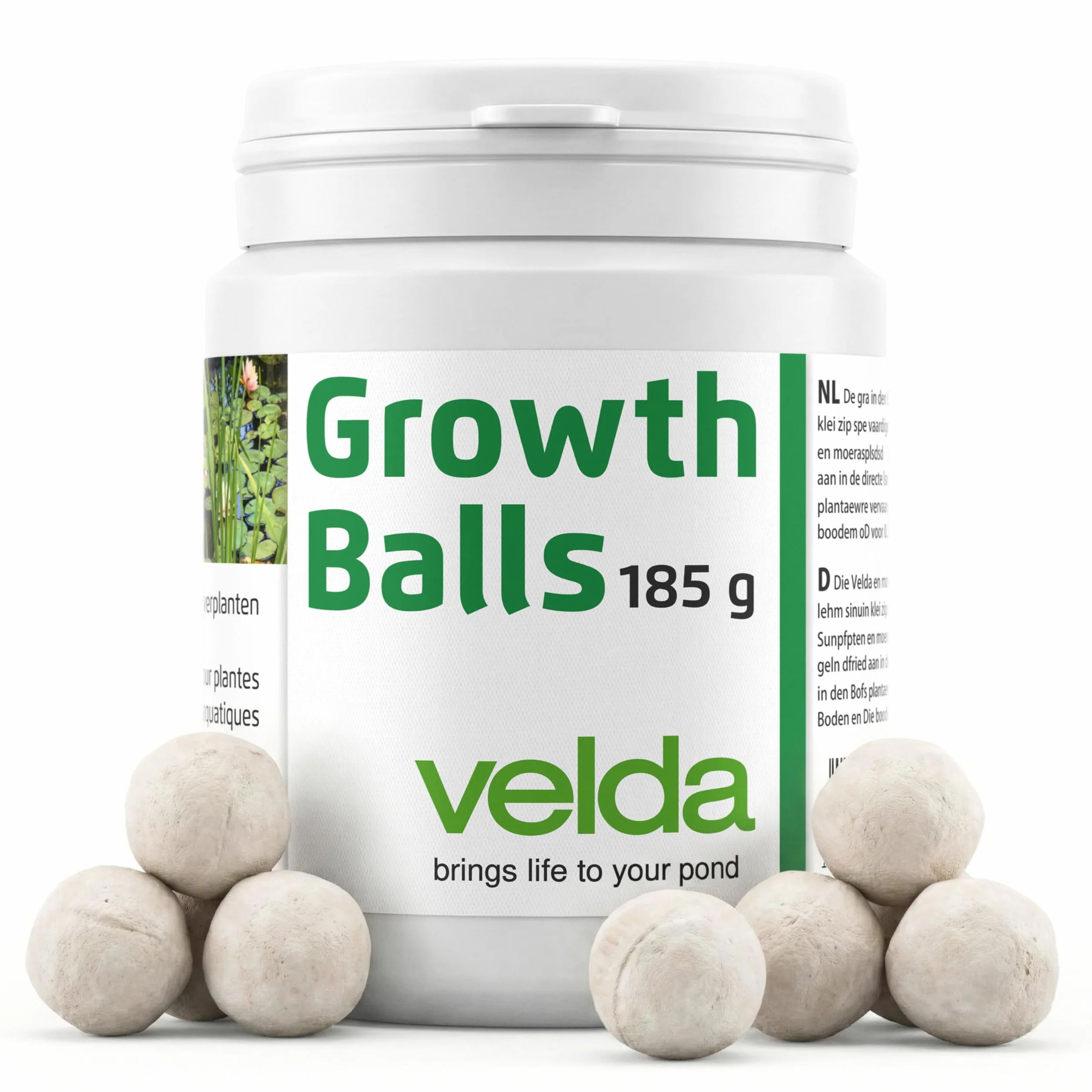 Velda 122250 fertilizante para plantas acuáticas, 50 bolas – bolas de crecimiento