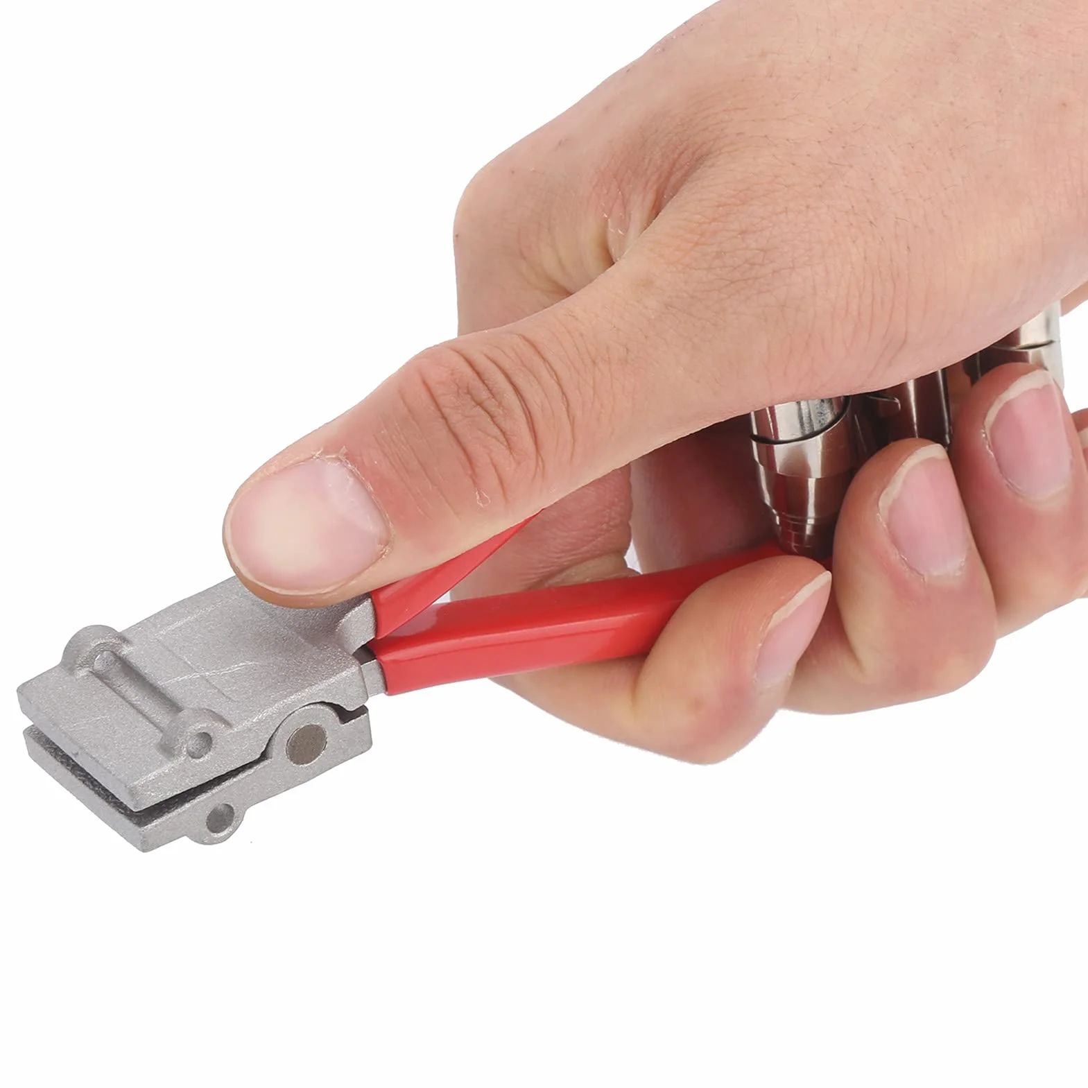 Pinza para Cuerda de 3 Resortes Máquina para Encordar Raquetas de Tenis