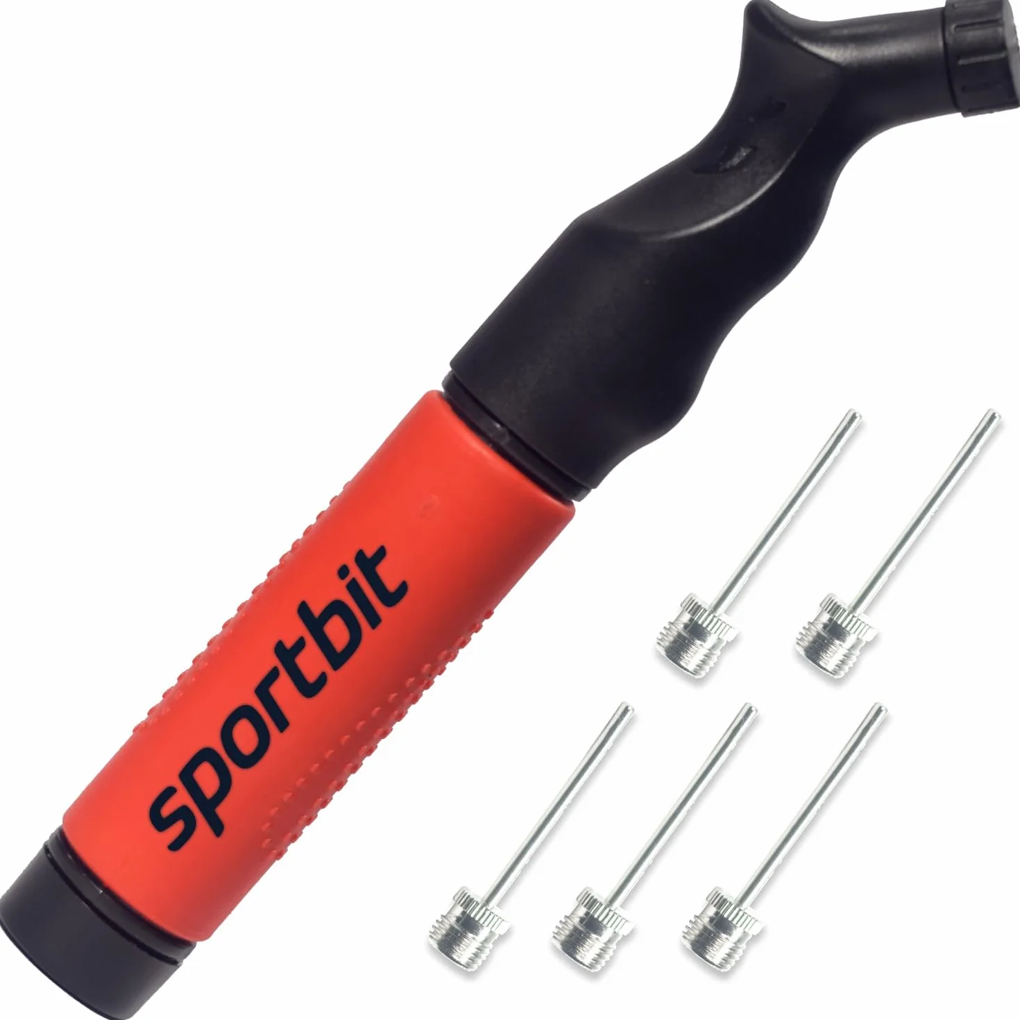 Bomba para Balones SPORTBIT con 5 Agujas – Inflado Push & Pull