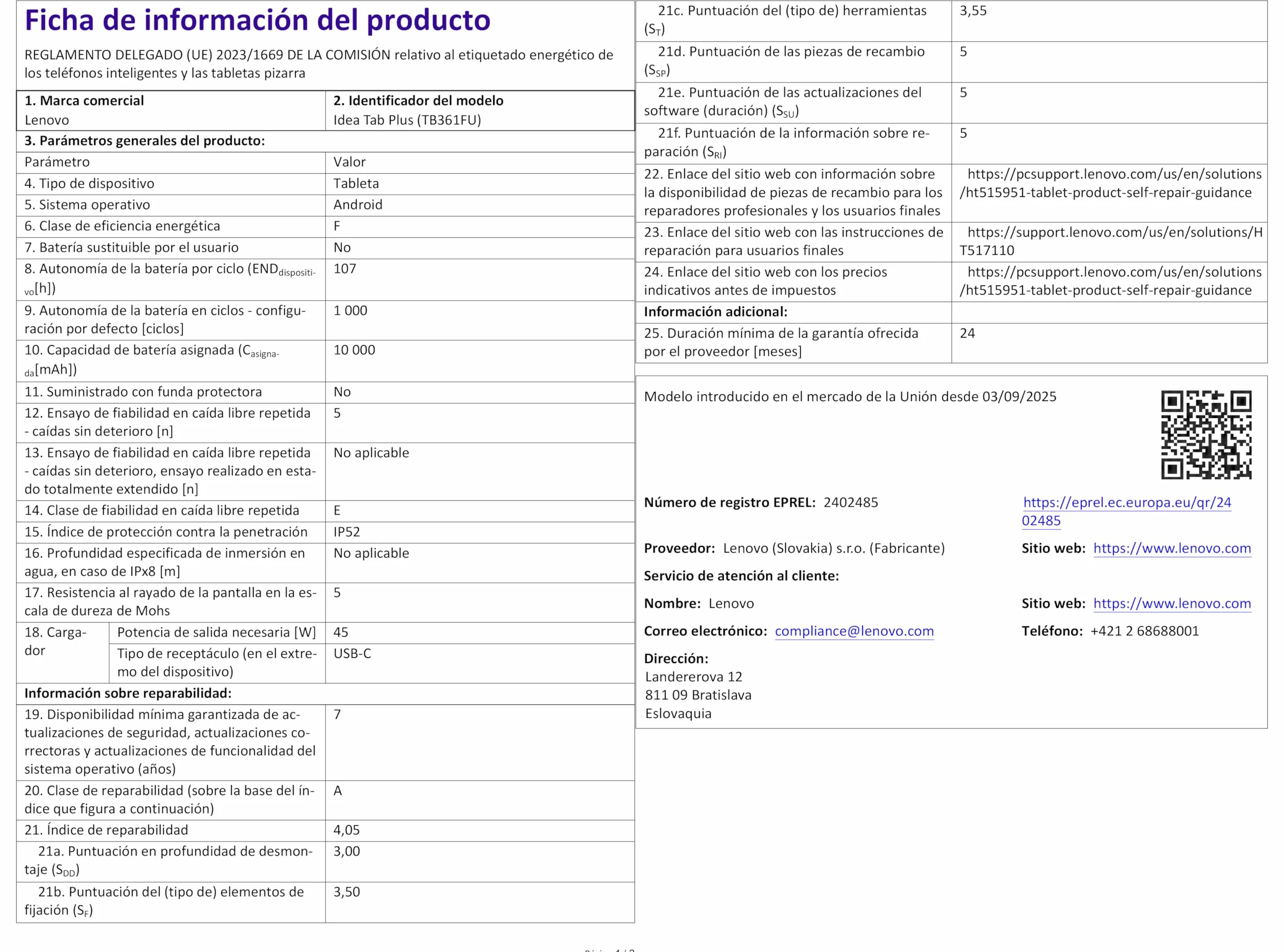 Lenovo Idea Tab Plus Tablet 12.1" 2.5K 12GB RAM 256GB MediaTek Dimensity 6400 90Hz Android 15 Luna Grey