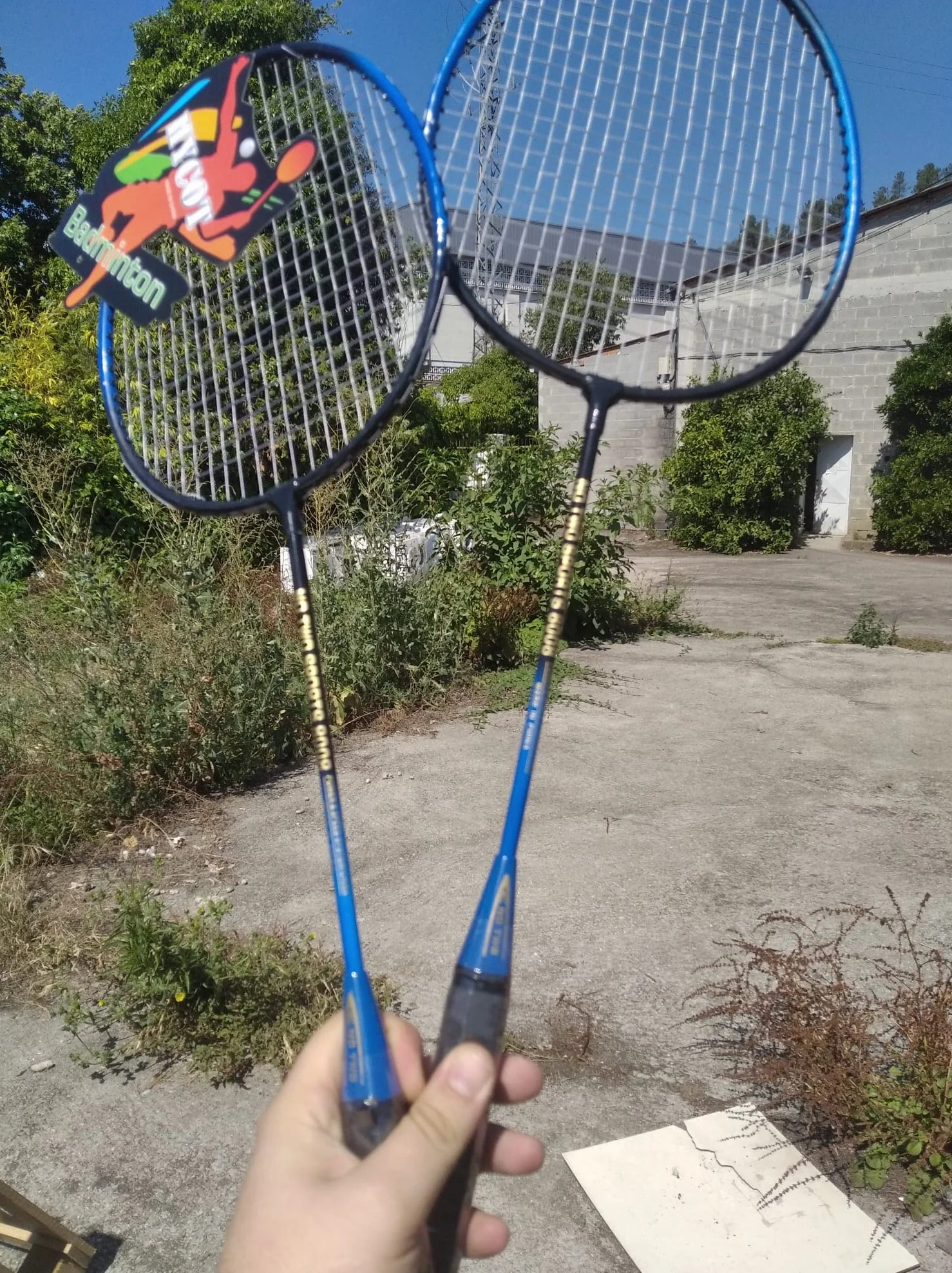 Juego de 2 Raquetas de Badminton Excelente