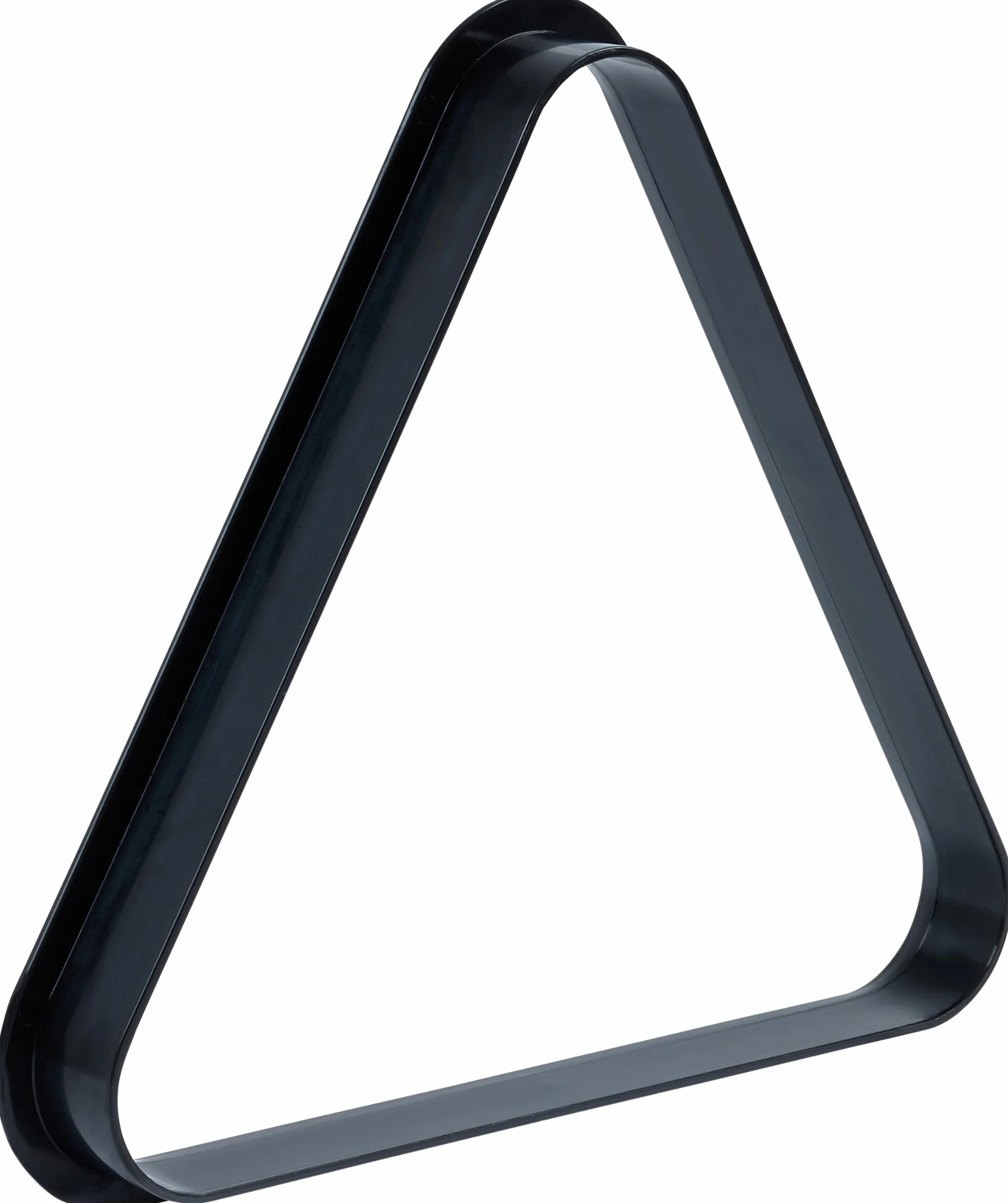 PowerGlide Estante Triangular para Pelotas de Billar, Plástico Negro, Capacidad 15 Pelotas
