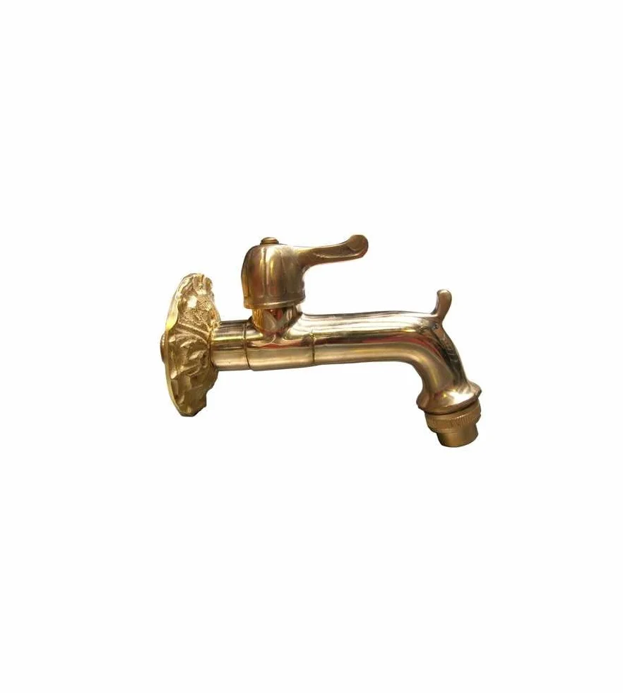 Vette cdf03708 Grifo artistico para Fuentes, latón a Palanca, Dorado Brillante, latón