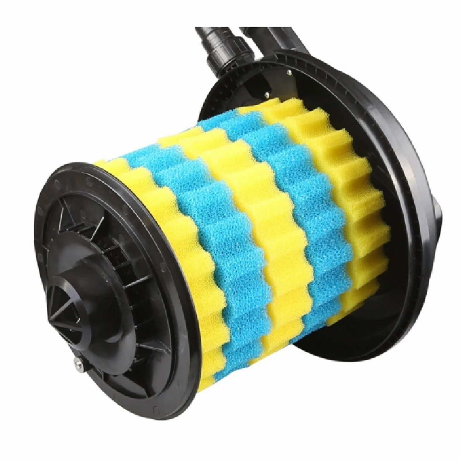 Filtros Piscina, De Filtración De Estanque De Peces, Filtro De Cubo Piscina Cultivo Externo CPF-1500 16L Adecuado For Estanque De Peces De 2m³ con Lámpara Germicida(CPF1500)