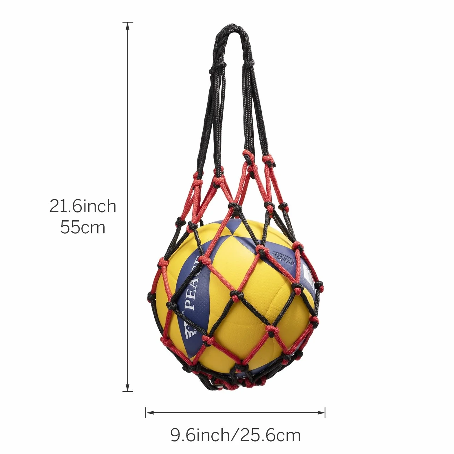 DoGeek Net Bolsas Balones Negro para Baloncesto Voleibol Fútbol