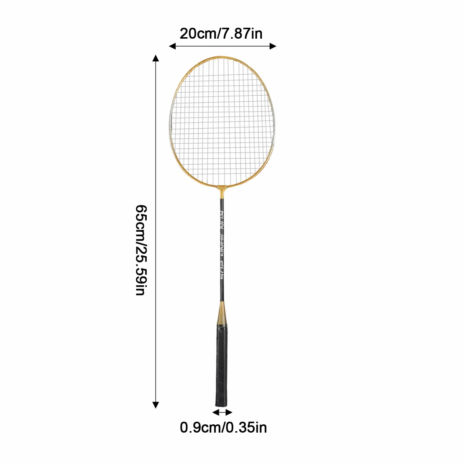 Juego de raquetas de bádminton ligero para adultos, agarre absorbente, exterior