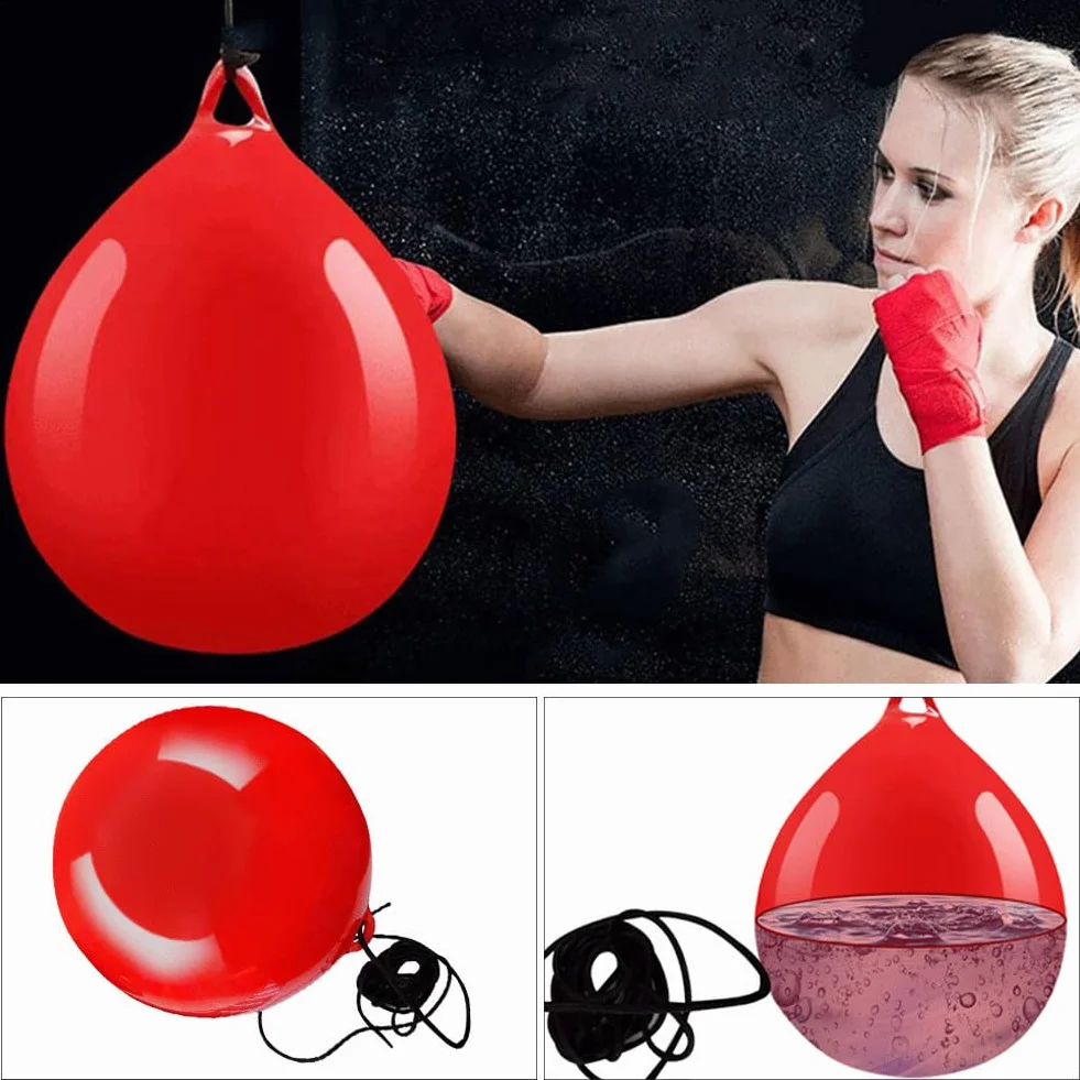 Aqua Bield Bacs Bolsa De Boxeo De Agua De Entrenamiento, Saco De Boxeo Duradero Con Gancho