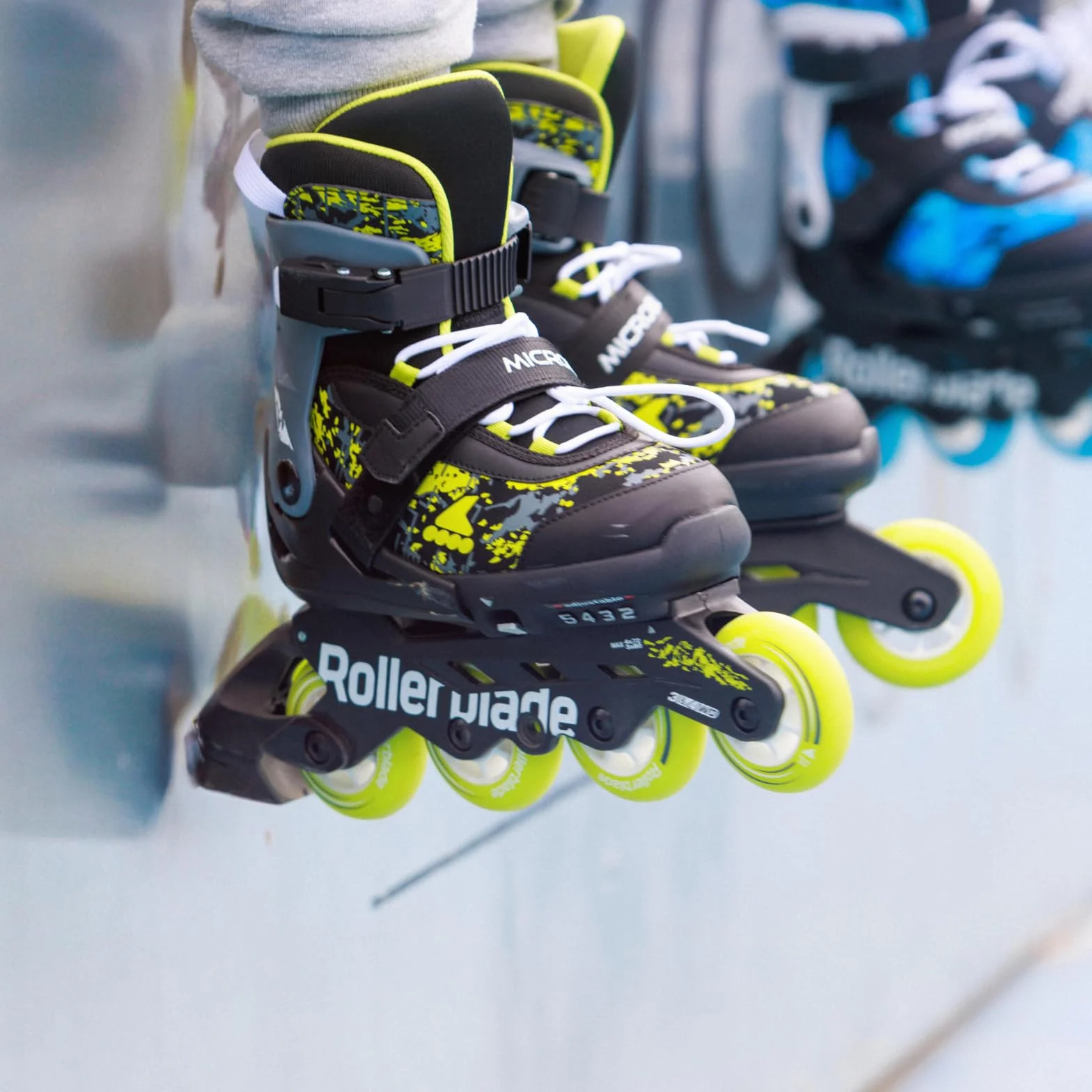 Rollerblade Microblade SL Patines en línea Juvenil Unisex