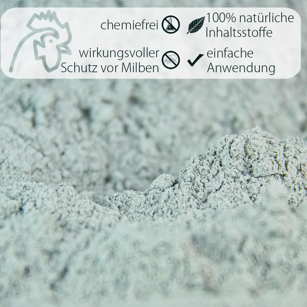 Petigi GeflügelHerz 100% Natural baño de Polvo contra ácaros para Pollos 25 kg