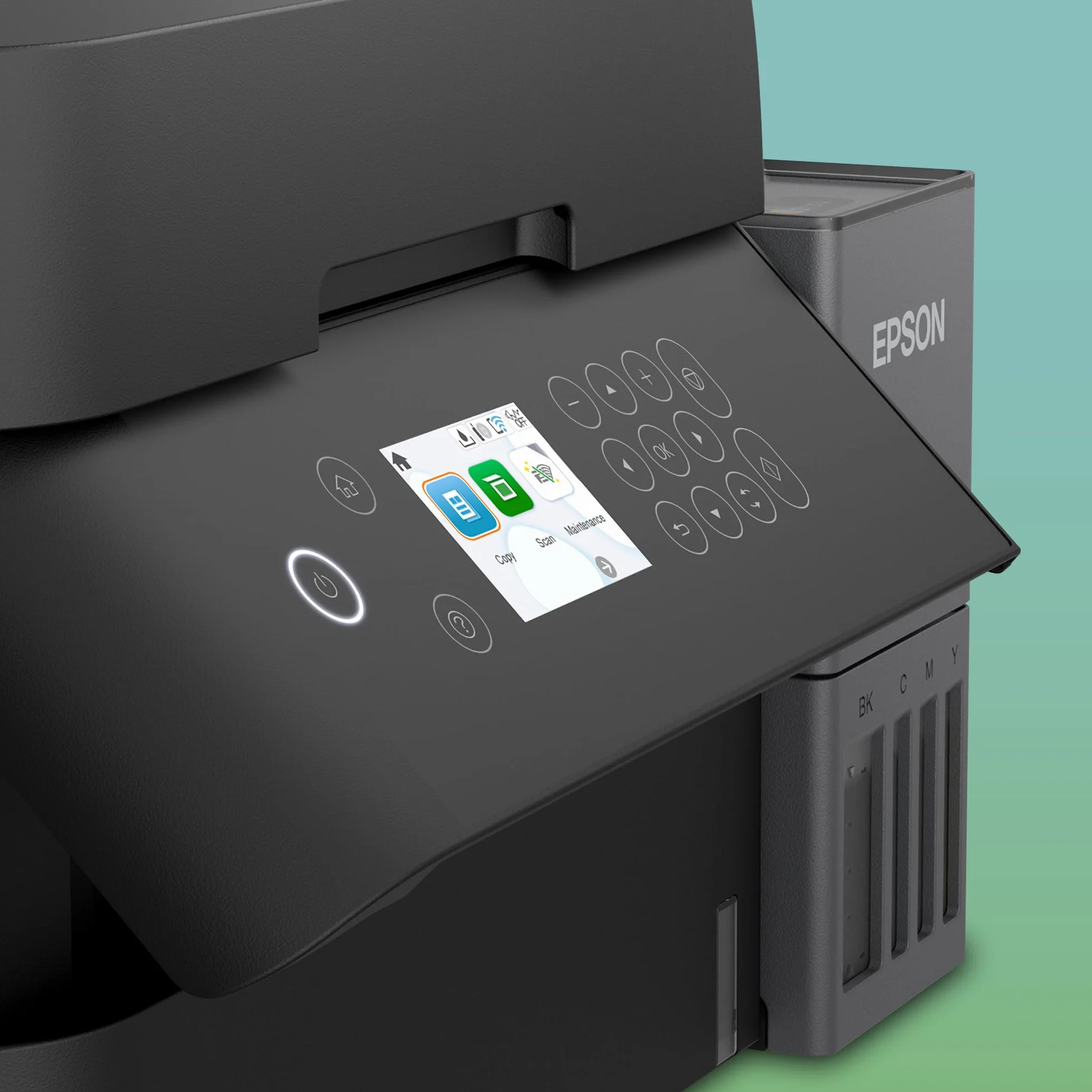 Epson EcoTank ET-3950 Impresora de Depósito de Tinta Wi-Fi A4 Doble Cara Imprimir Copiar Escanear Pantalla LCD 6,1cm ADF 30 Hojas Tinta Incluida