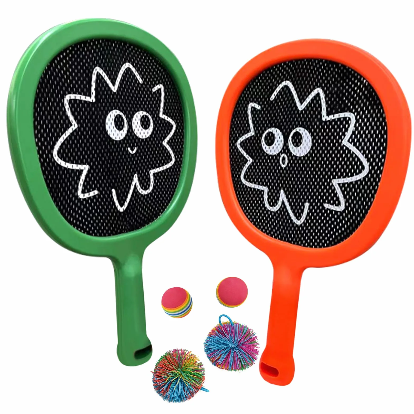 Raquetas Tenis Niños, Raquetas Badminton Niños, Raqueta Ligera 130 g 14 Pulgadas Infantiles Principiantes, Pala Padel Niño, Raquetas Playa
