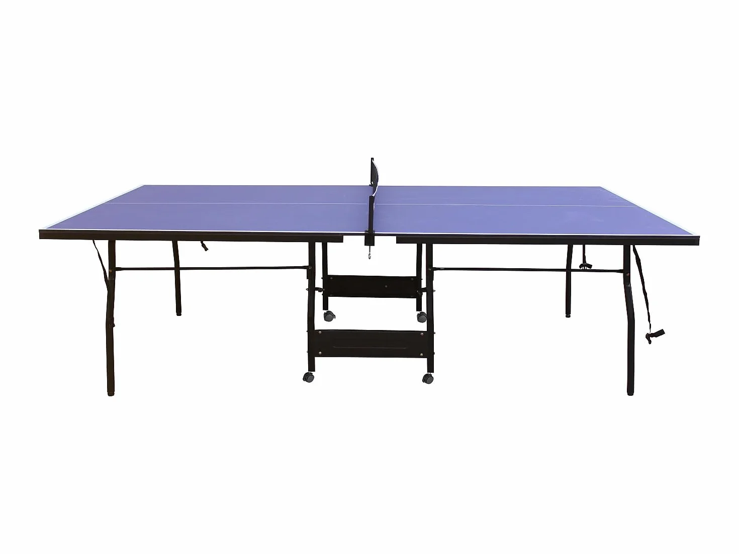 Table de Ping Pong de Interior Garry 274x152.5x76cm MDF Azul