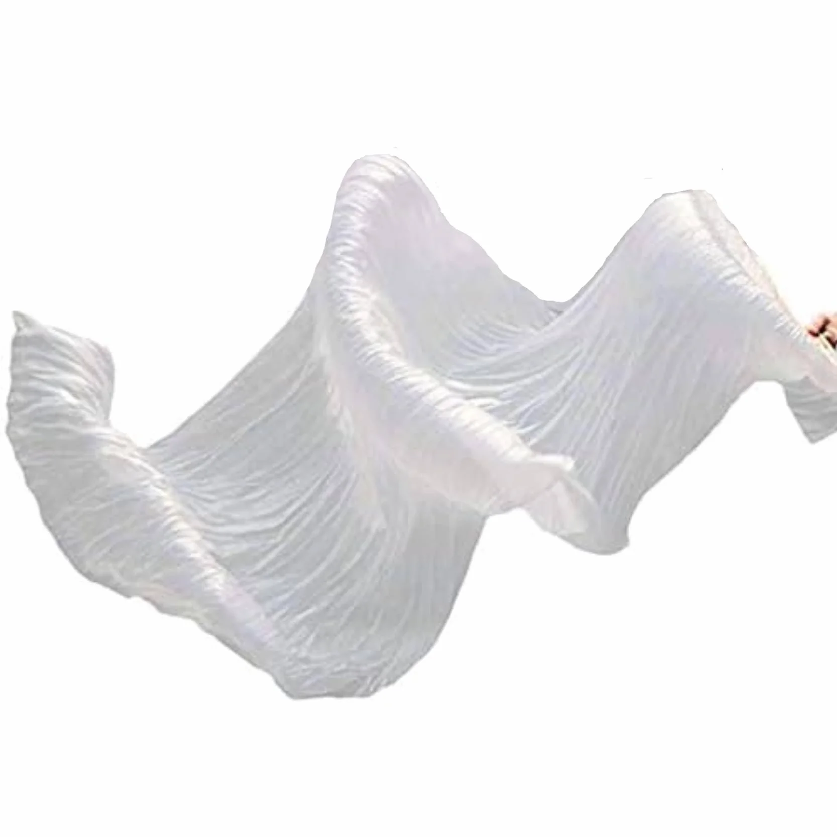 Velo de Seda Ventilador de Baile 180x90 cm 1 Pieza