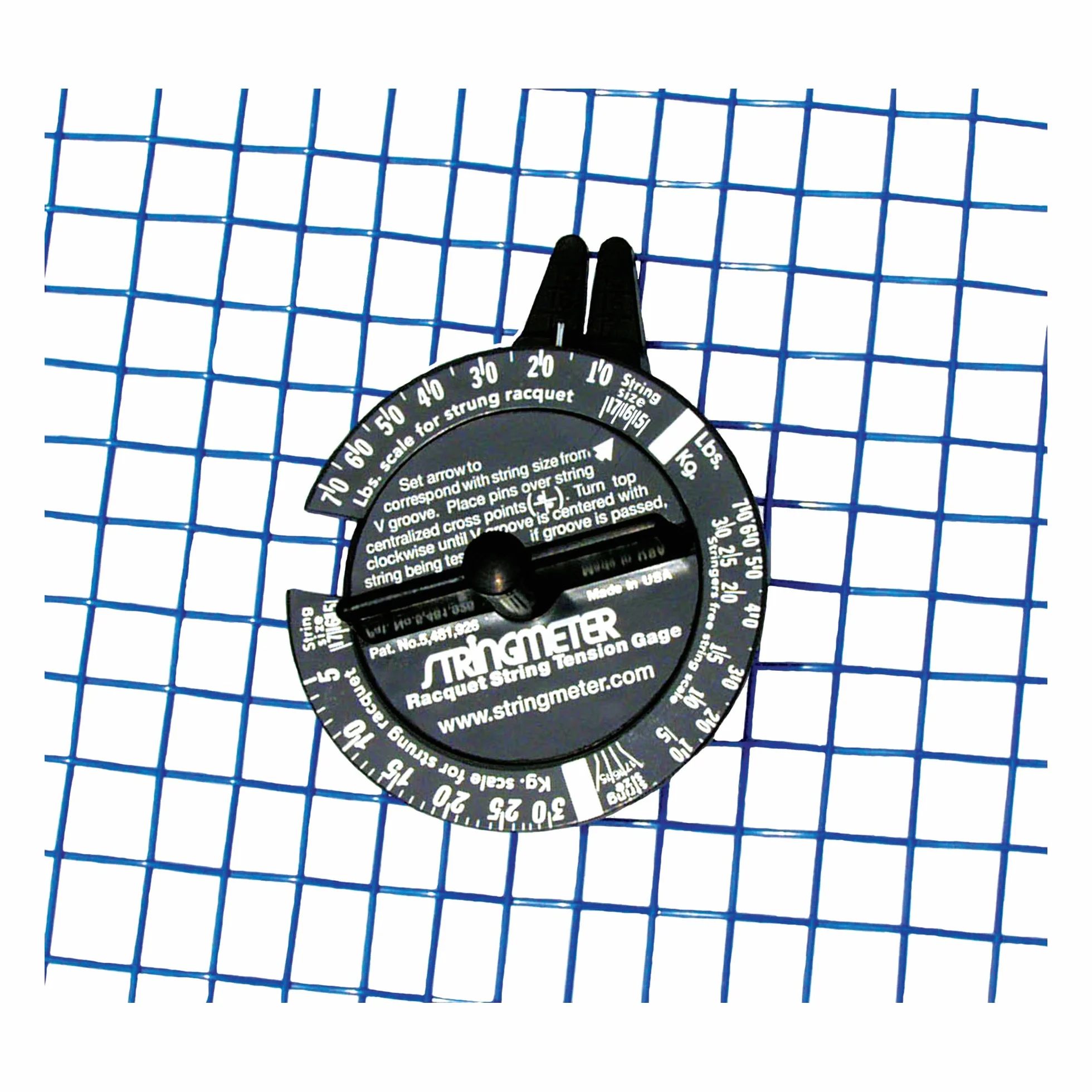 Tourna Racquet String Tension Meter Tennis Racquetball Squash