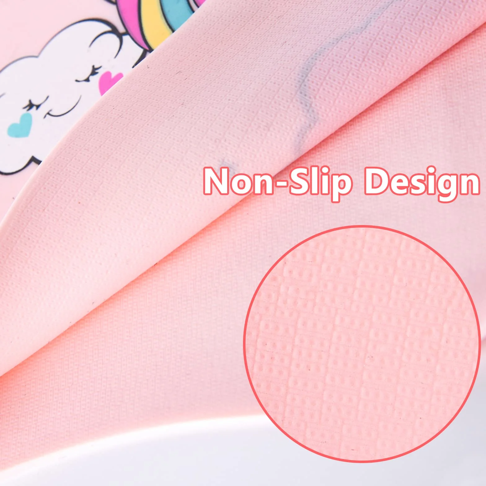Ulikey Gorro Natación Silicona Impermeable Antideslizante para Piscina Niñas Niños con Tapones Oídos Pinza Nasal