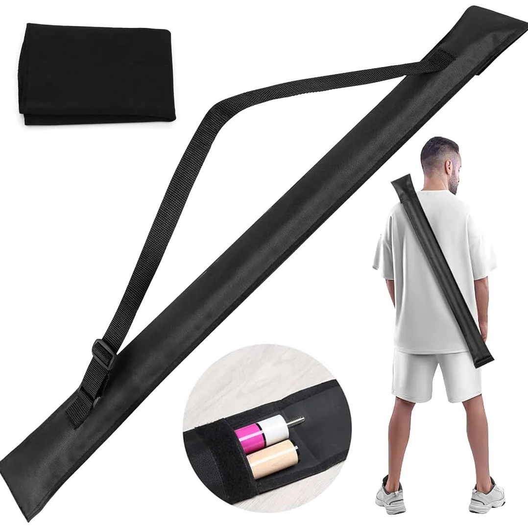 Bolsa para Taco de Billar 1/2 Snooker, Estuche Portátil de Almacenamiento con Bolsa para Accesorios