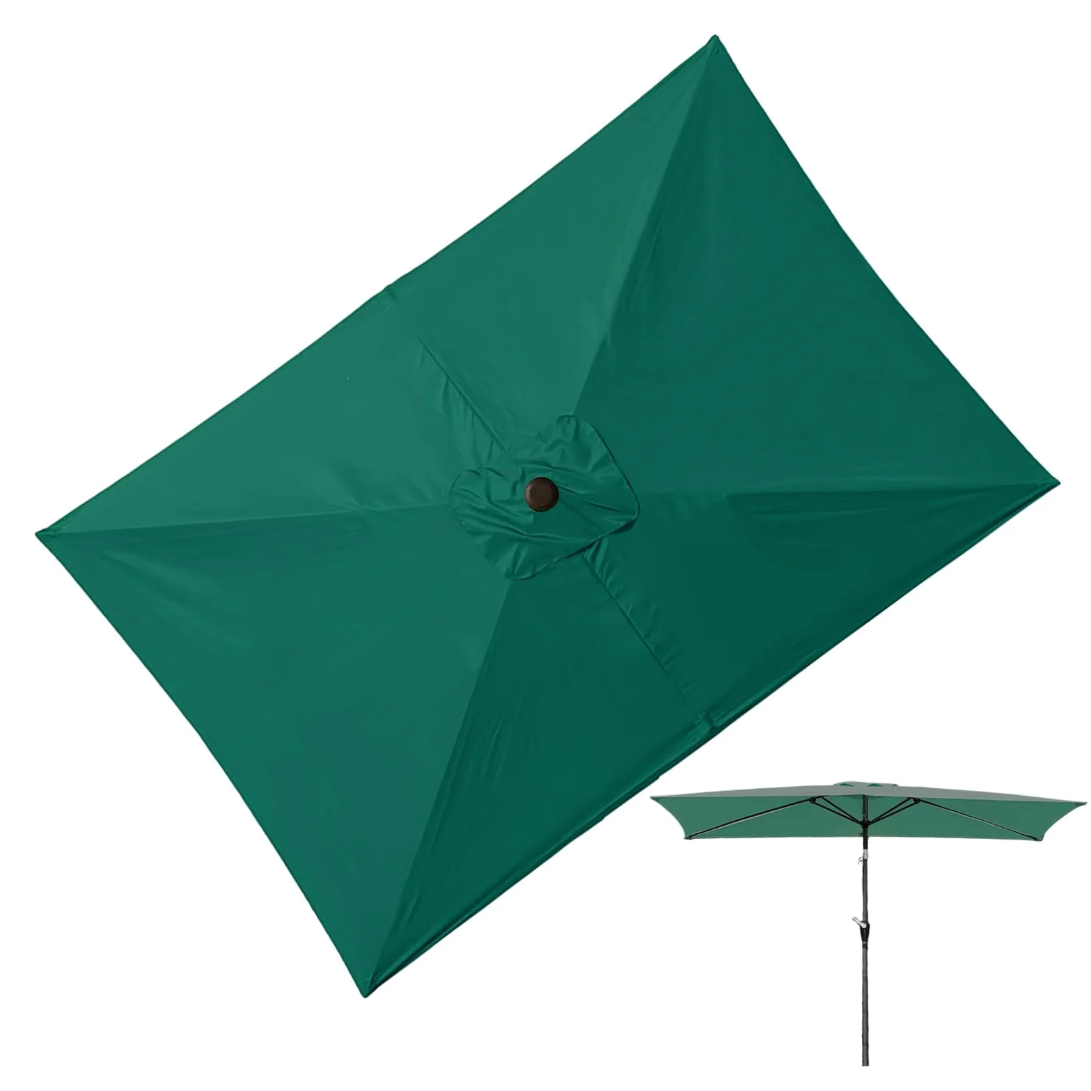 Toldo de repuesto para terraza, protección UV, 2,0 x 3,0 m, para piscina, balcón, terraza, jardín, camping