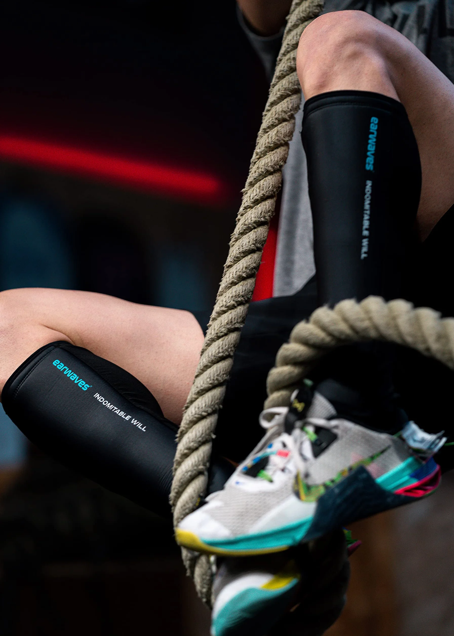 Earwaves Ungraze Shin Guards - Espinilleras de Neopreno 5mm para Cross Training