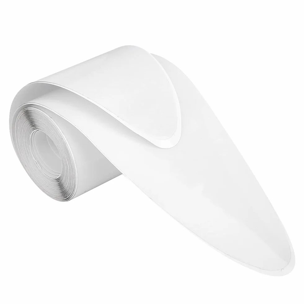 BORDSTRACT 2 PCS PVC Paddle Board Rail Tape 3.5" x81.9" Stand Up Paddle Board Rail Savers Surfboard Edge Protection Tape Transparent Honey Comb Design