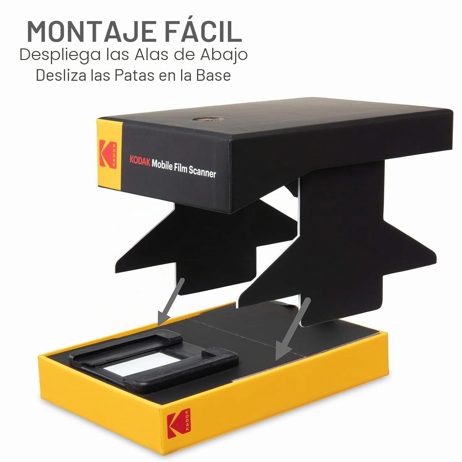 KODAK Escáner de película móvil 35 mm Diapositivas Smartphone
