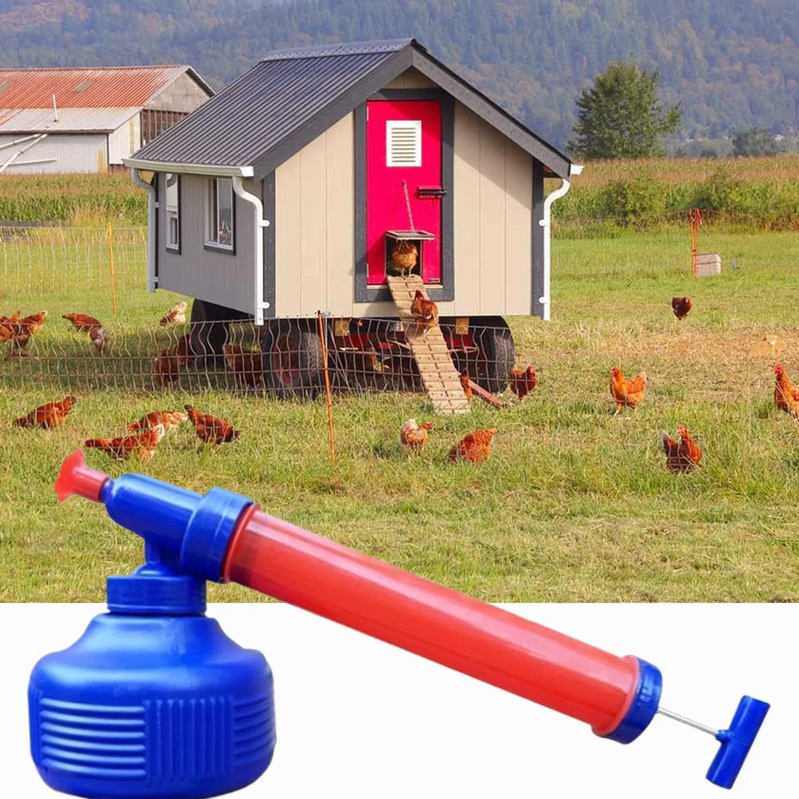 22cm Espolvoreador De Polvo De Diatomeas, Espolvoreador De Tierra De Diatomeas, Aplicador De Tierra De Diatomea Ajustable De De Diatomea, Pulverizador De Polvo Manual DeDiatomea, Para Andamios, Jardin