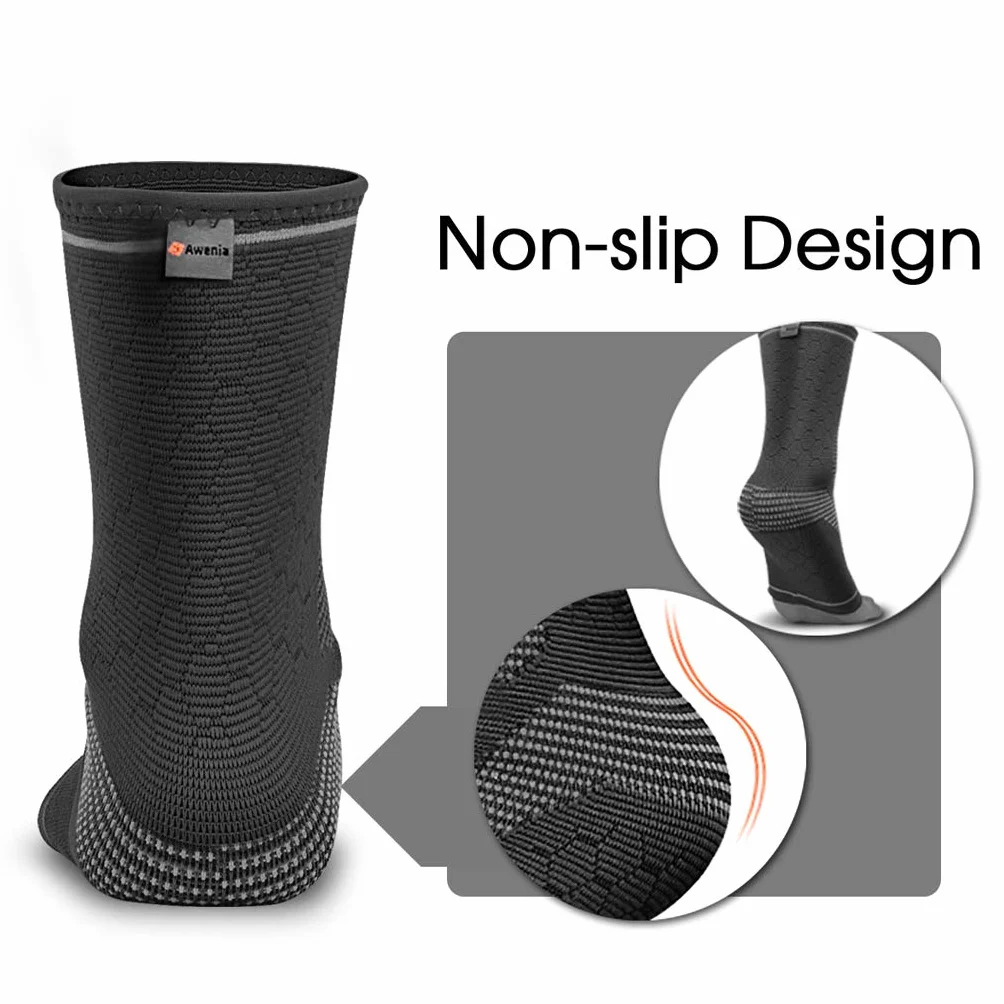 Awenia Tobillera Compresion Estabilizadora Esguince Tobillo Fascitis Plantar Soporte Proteccion Hombre Mujer