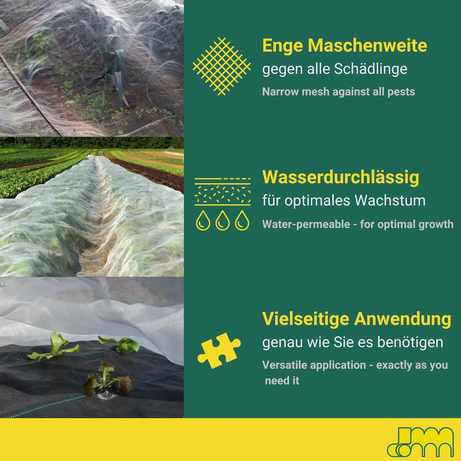 1 Pieza 2,5 x 20 m UV Resistente verdura Red de protección de Verduras Red de plagas Red de protección de Cultivo Red de plagas Red de protección contra Insectos Red de jardín Fina