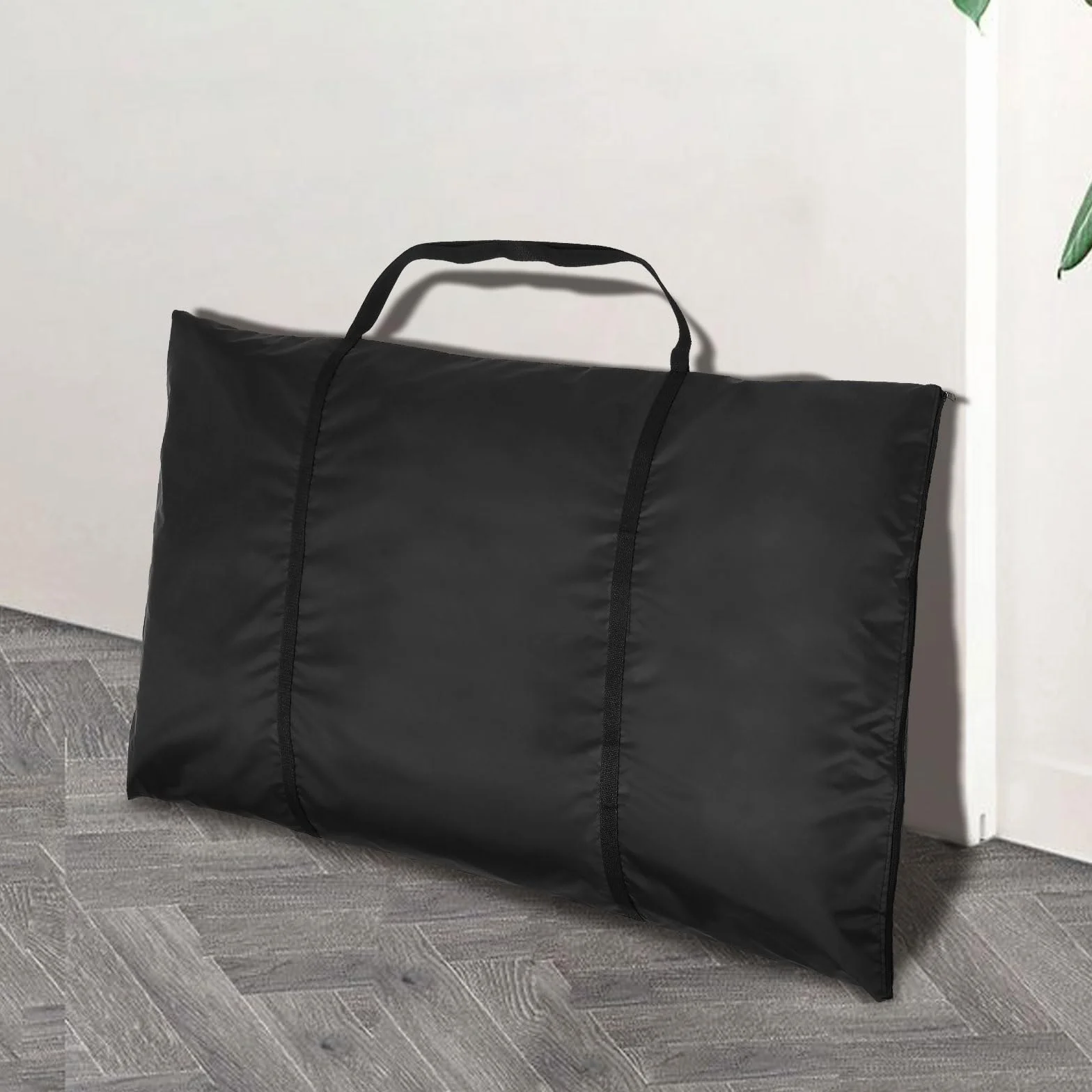 Impermeable Bolsa de Almacenamiento de Hojas de Mesa con Cremallera y 2 Correas de Hombro