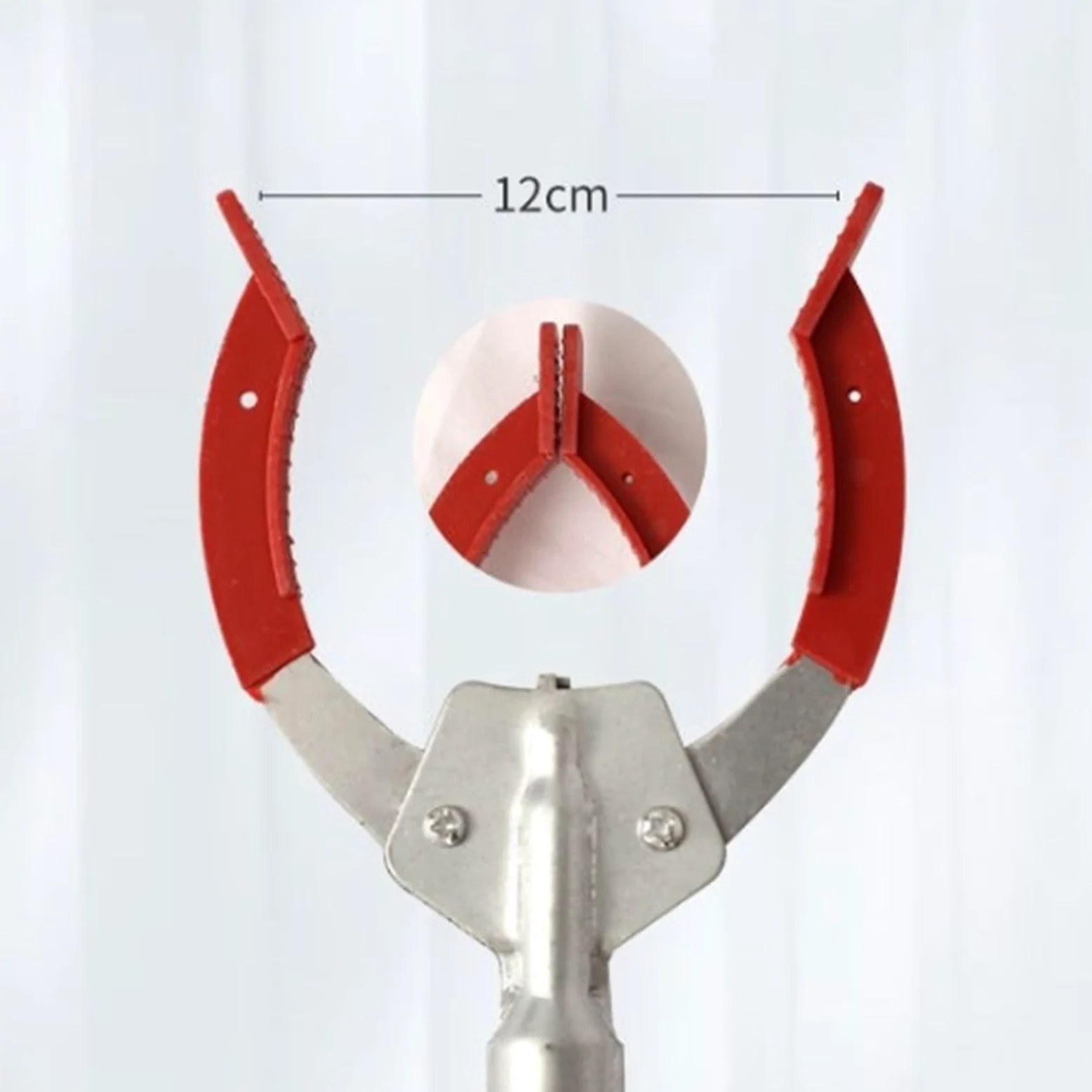 Pinza para Palos Mango De Bloqueo De Capacidad De Alcance De Agarre Multifuncional Clip De Mango Largo De Acero Inoxidable Pinzas Extensibles para Viejos