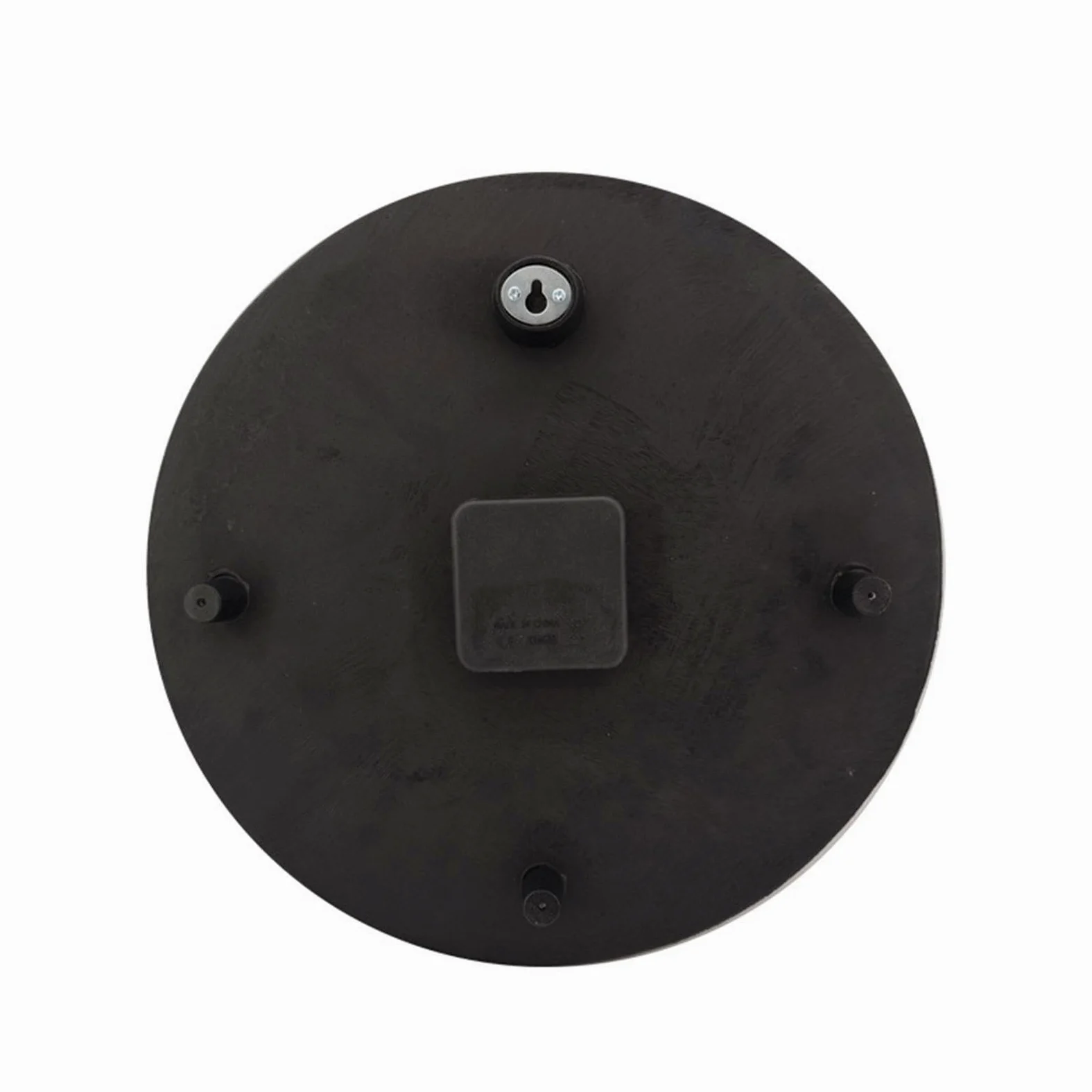 Reloj de pared resina números romanos exterior grande resistente intemperie transparente para patio piscina
