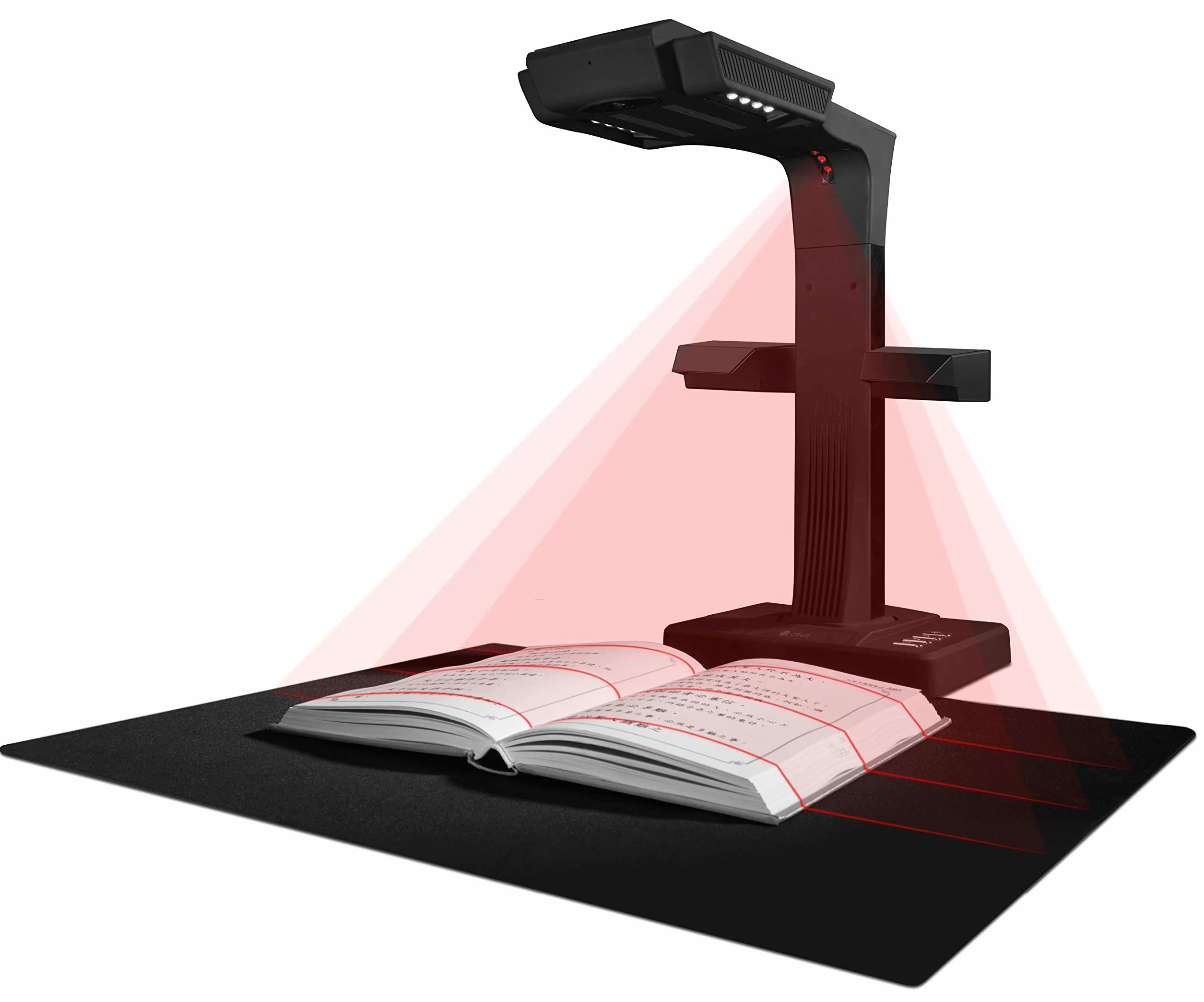 CZUR ET18 Pro Escáner de Libros y Documentos Profesional HD 18 Megapíxeles A3 OCR