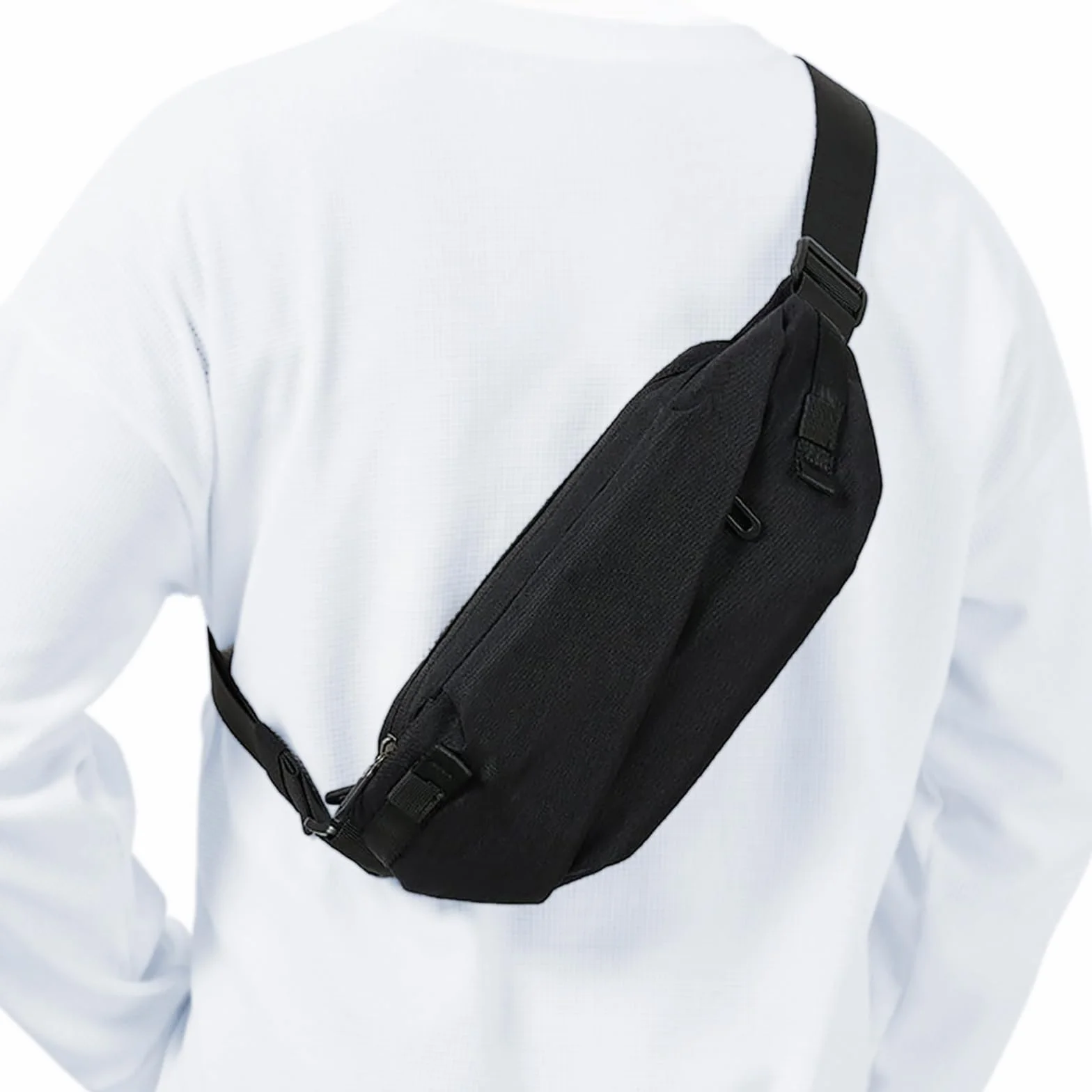 Mochila antirrobo impermeable 34x16x8.7 cm Negro
