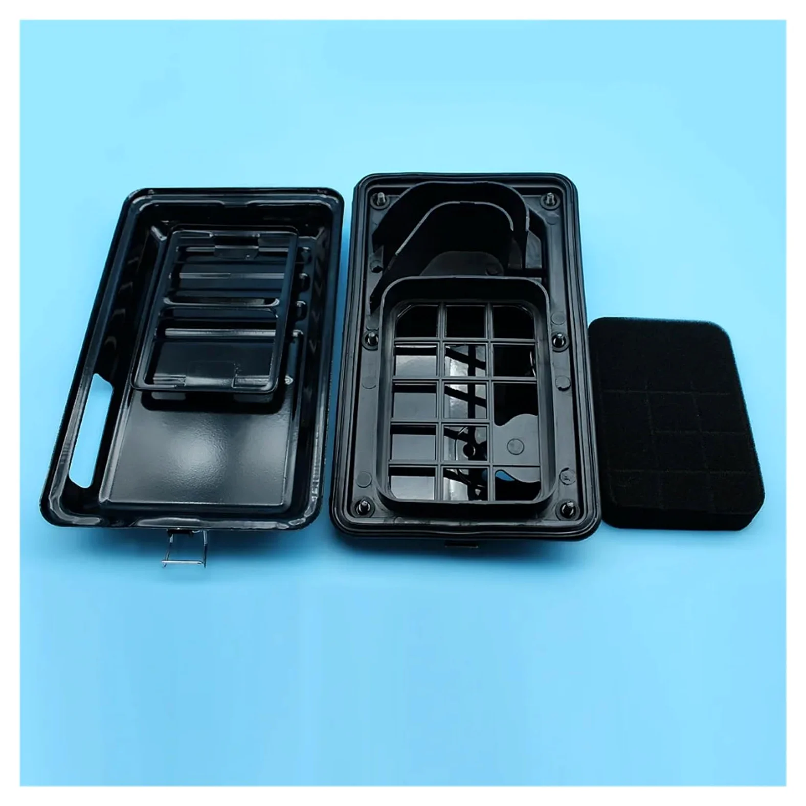 Conjunto de Filtro de Aire de Repuesto for generador Compatible con Motores de Gasolina GX340 (11 HP, GX390 (13 HP, 188F, 190F, GX340 y 390) (número 17211-899-000)