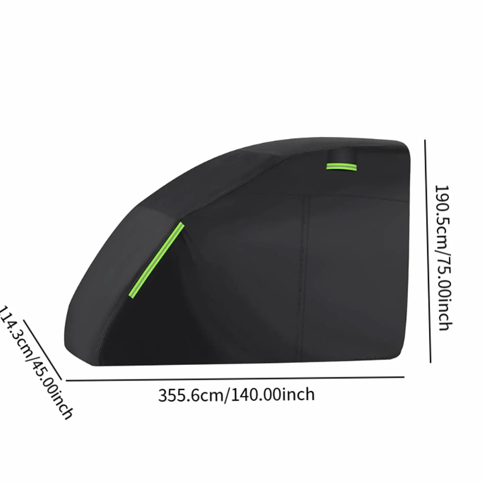 Mini Funda Impermeable, Resistente a, de Tela Oxford, con Protección Solar Y Resistente a La Nieve, con Cremallera Y Tiras Reflectantes para, 420d