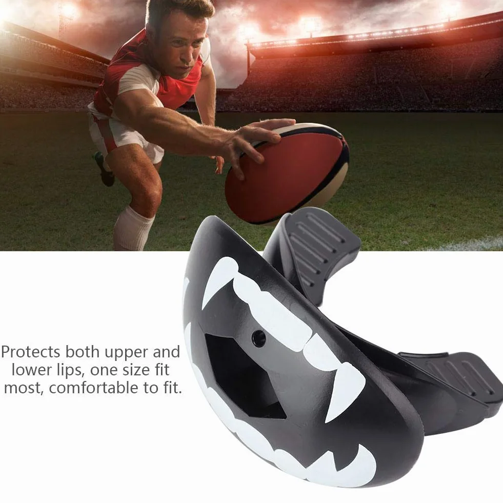 Protector Bucal Grado Alimenticio TPR 4 Colores Boxeo Fútbol Rugby Deportes