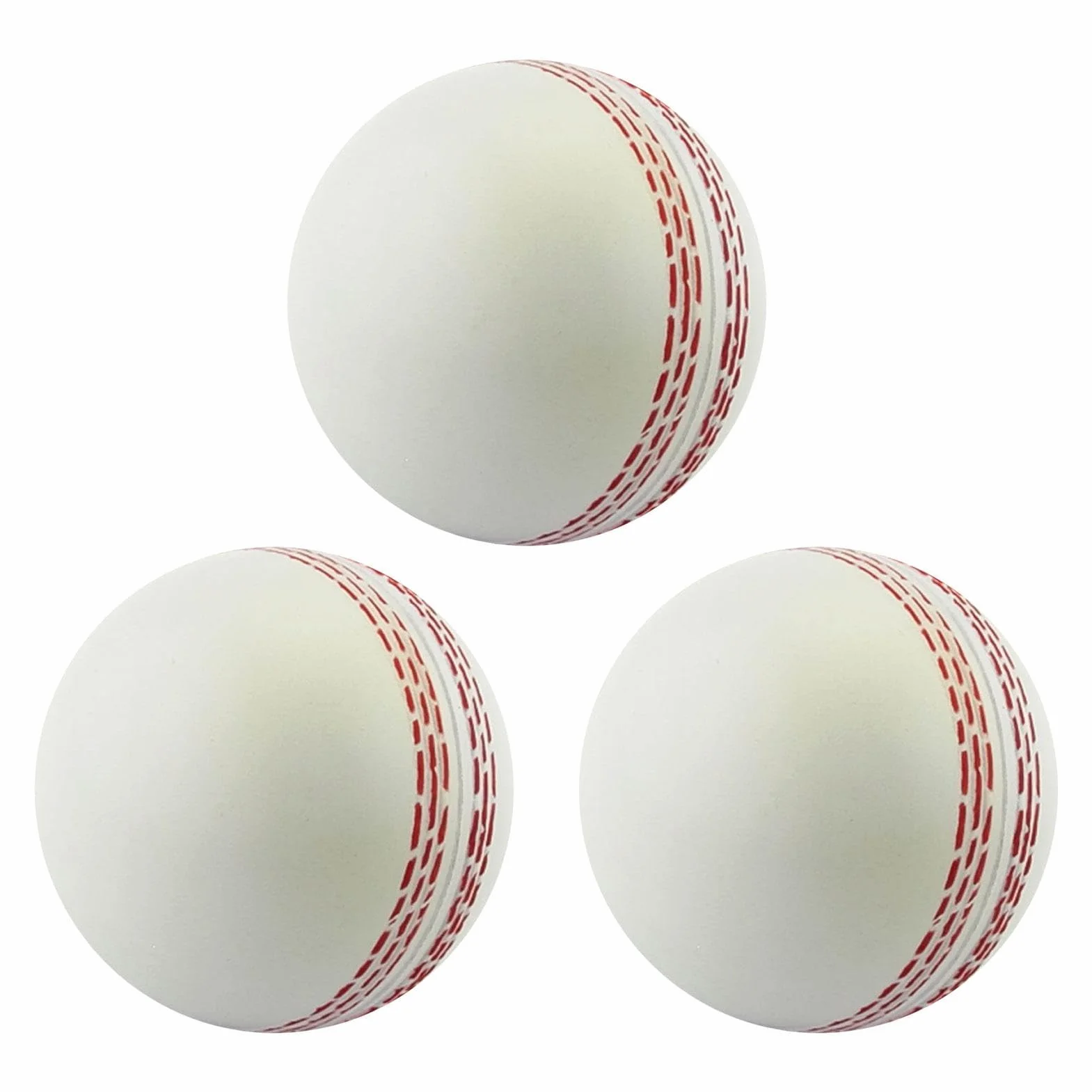 Fulenyi Bolas de Cricket de Entrenamiento Flexibles para Interior y Exterior