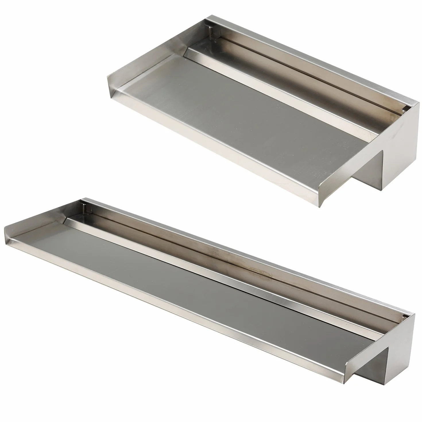 Köhko - Cascada "Alberta" mate de acero inoxidable V2A de 15-150 cm