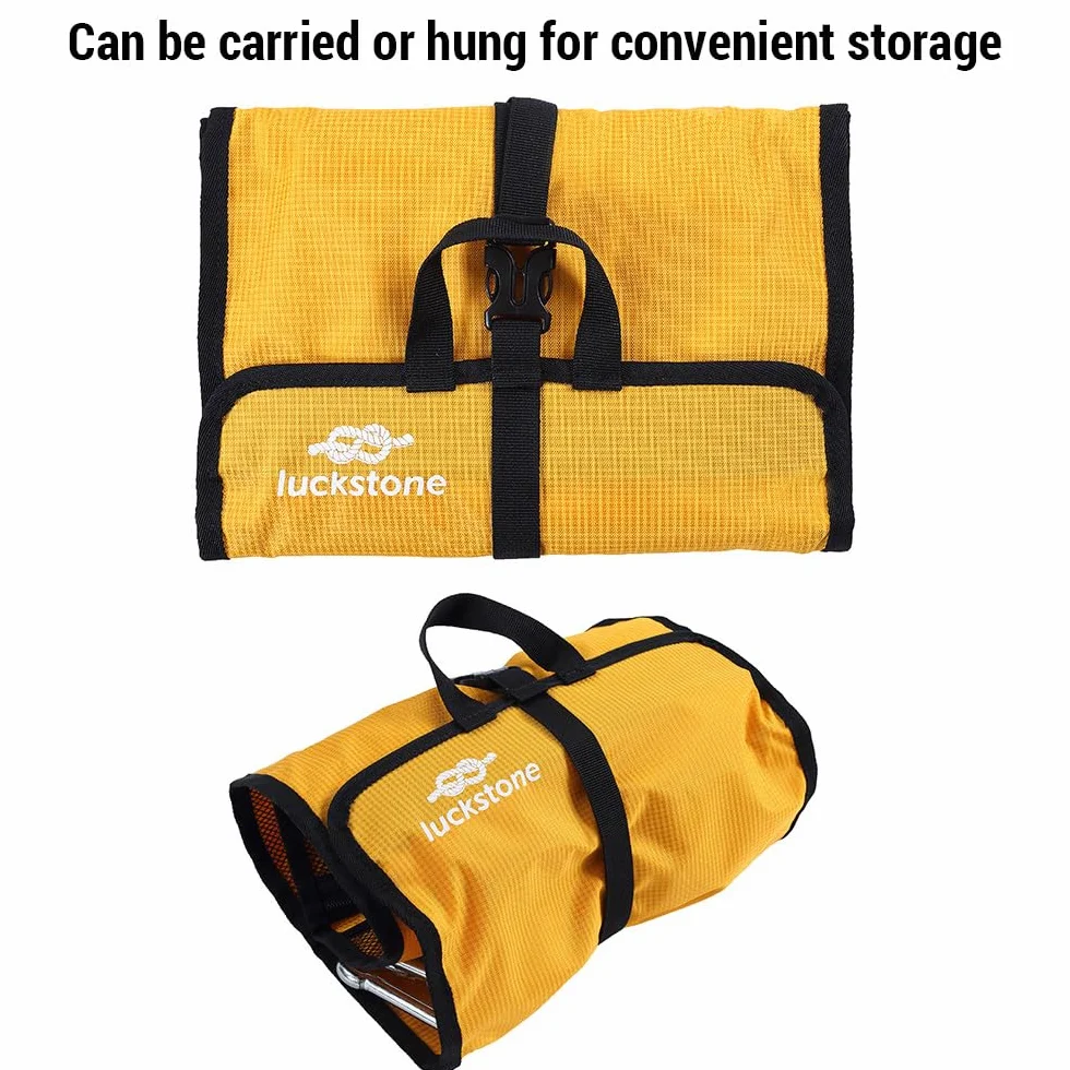 Lixada Bolsa de Almacenamiento Colgante Quickdraw para Escalada, Organizador de Equipo