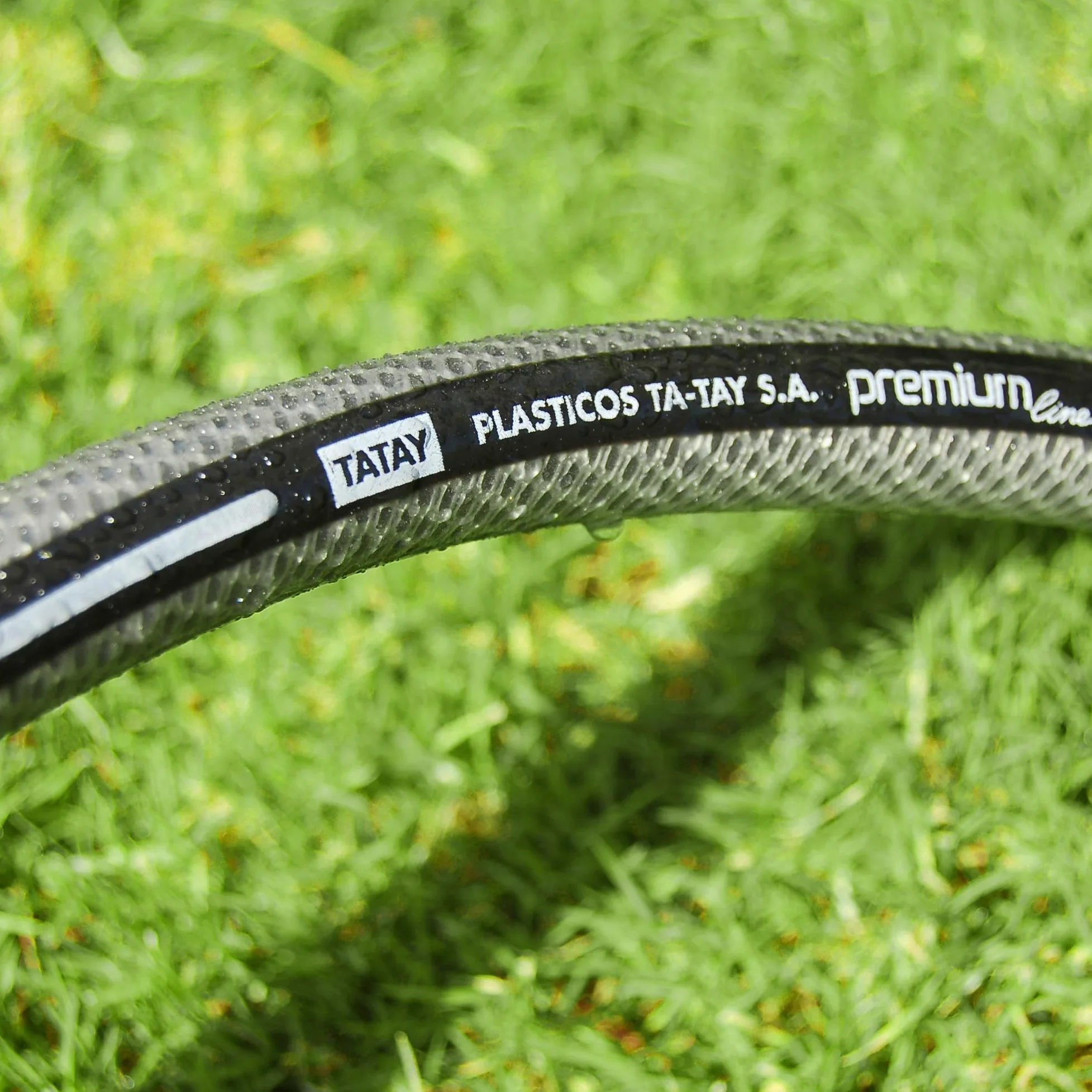 Tatay Manguera de Jardín Premium, 25 Metros, 1" 25mm de Díametro, de 4 Capas PVC Poliester, Resistencia 27 Bares y -20º a 60º, Antitorsión, Libre de BPA.