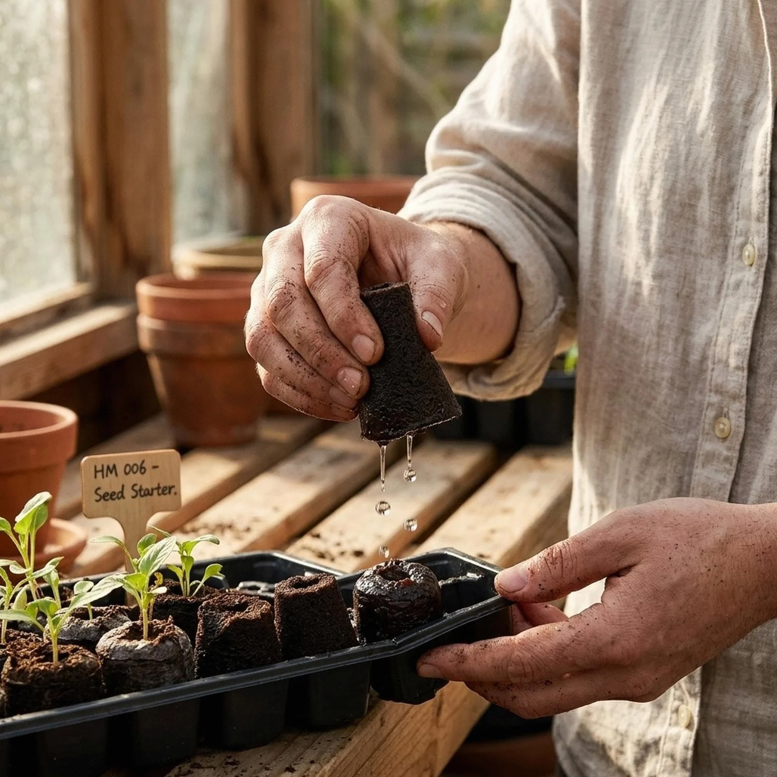 10 Esponjas de Cultivo Hidropónico, Esponjas de Inicio de Siembra Hidropónica para Plantas de Jardín, Esponjas Cultivadas para Crecimiento de Lechugas, Flores, Varios Tipos de Brotes