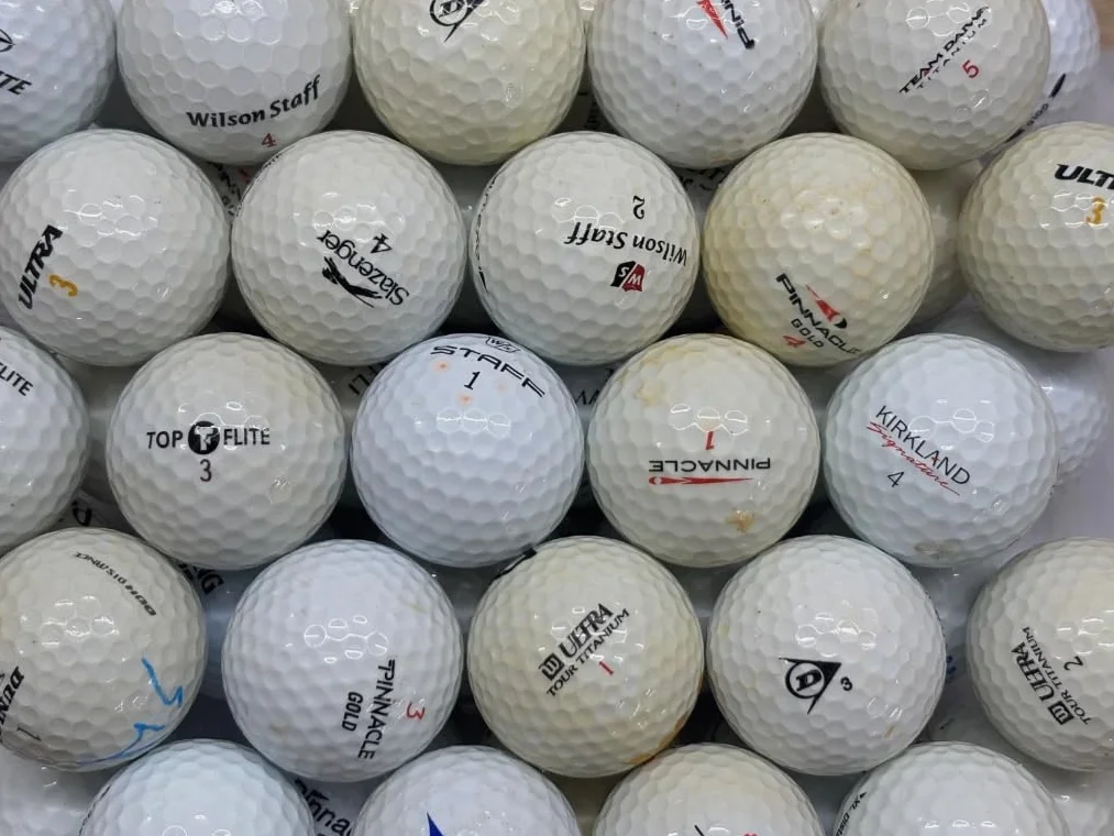 Pelotas de golf grado 2 - Bolas de lago usadas 100 unidades