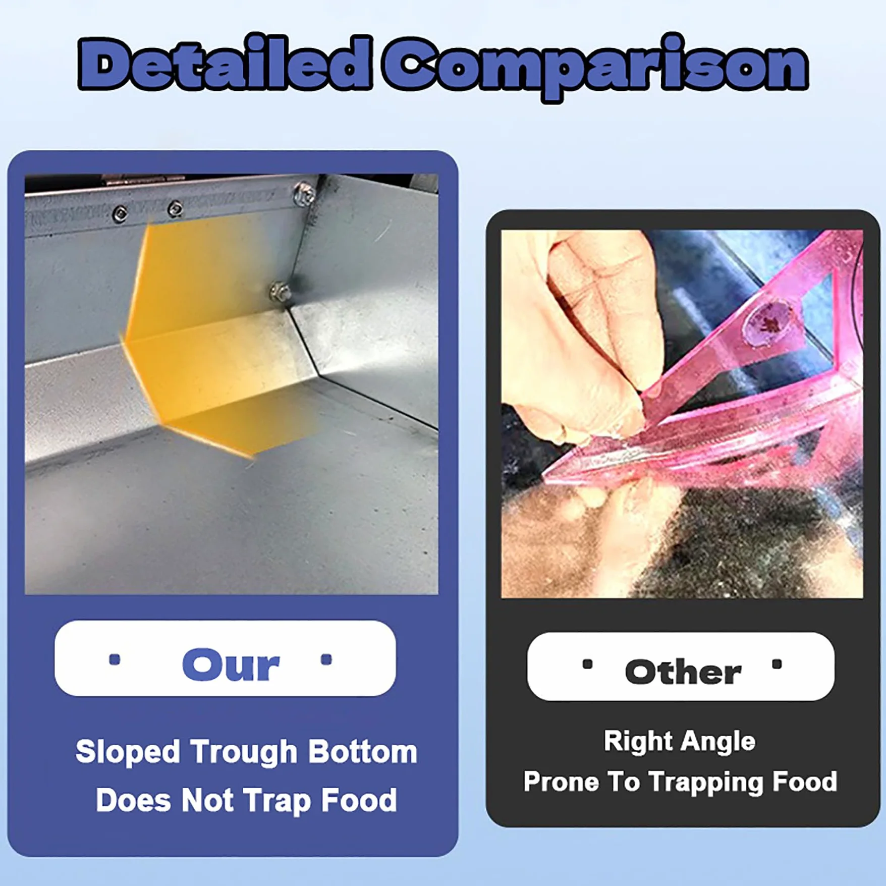 Comedero Automático Grande para Gallinas Bebedero con Pedal para Gallinas Comedero para Ganado De Exterior De Acero Inoxidable De Gran Espesor para Gallinas, Patos Y Gansos