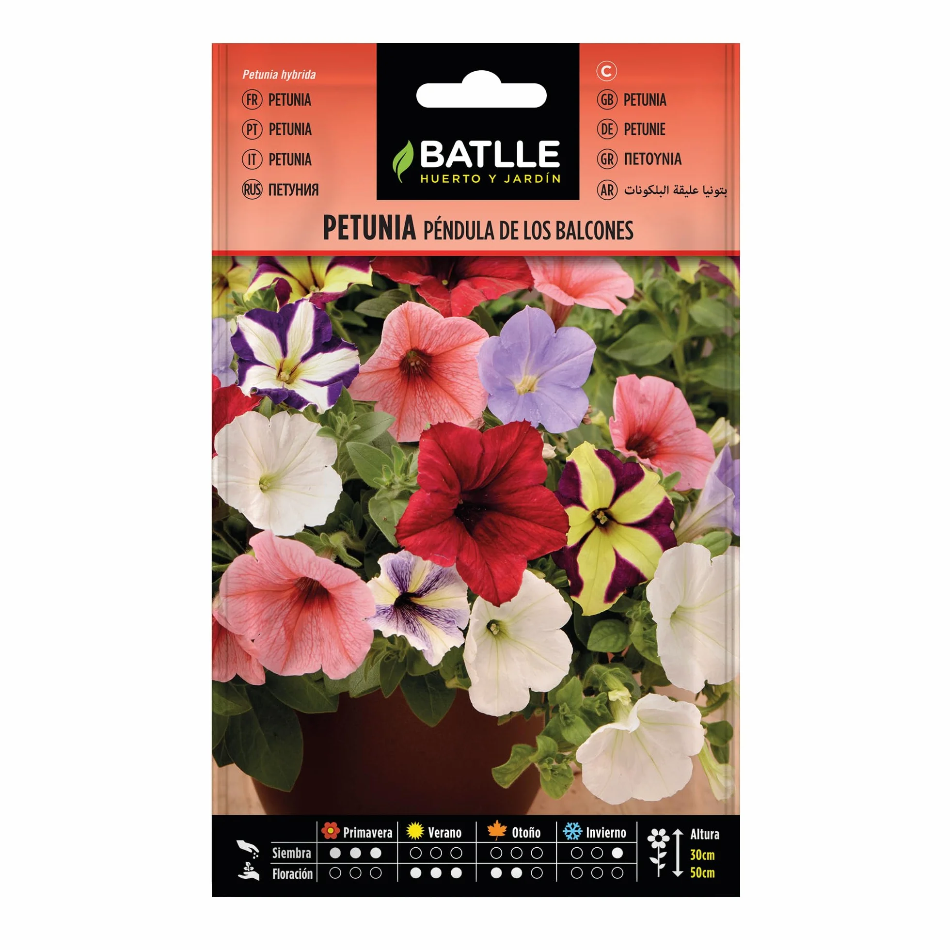 Semillas Batlle Petunia PENDULA de los Balcones