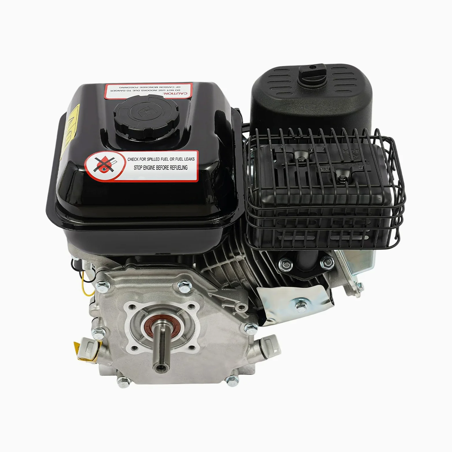 Motor de gasolina de 7,5 CV de 4 tiempos, 212 CC 3600 rpm, motor estacionario, motor industrial, duradero, bajo consumo de combustible, refrigeración por aire, motor Go Kart motor de repuesto, motor