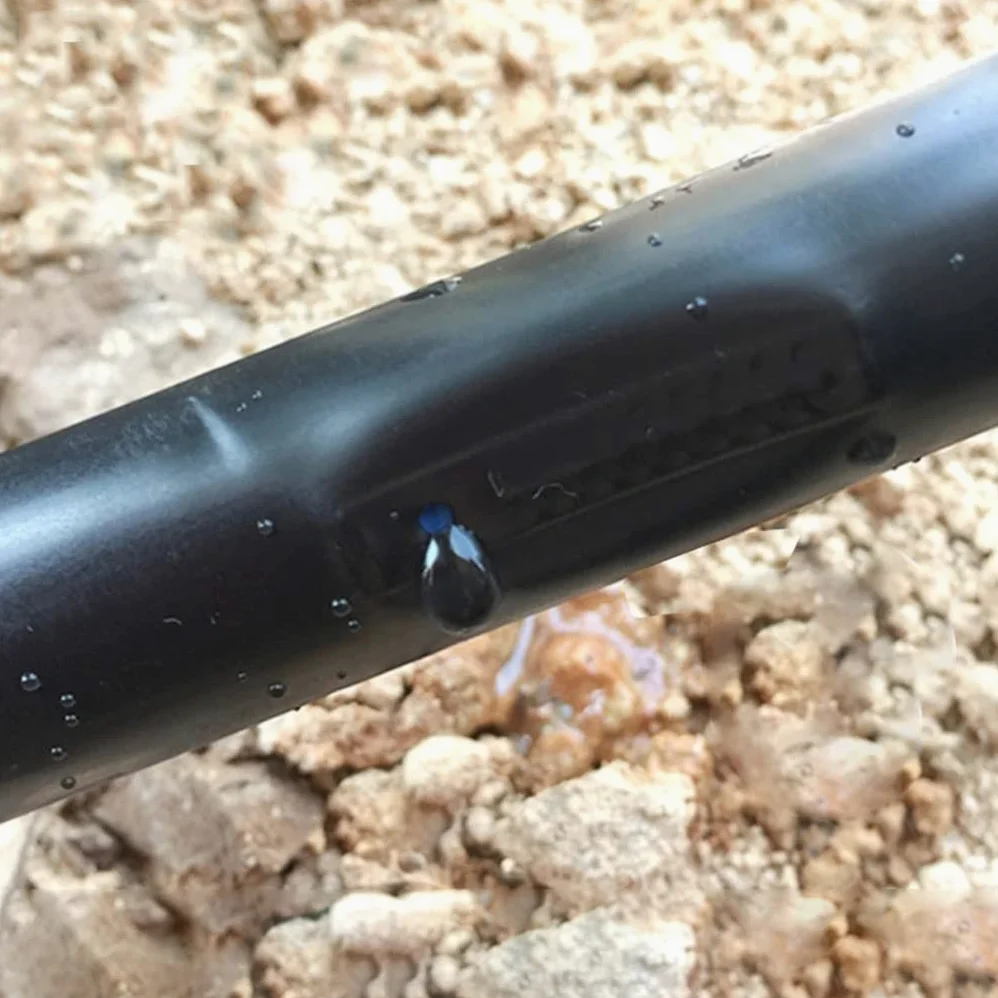 Cinta de riego por goteo T, Cinta de goteo plana DN16 PE, espesor de 0,2mm, espaciado de emisor, 100-400mm, longitud de 20-100m(Space 300mm,DN16 100 Meters)