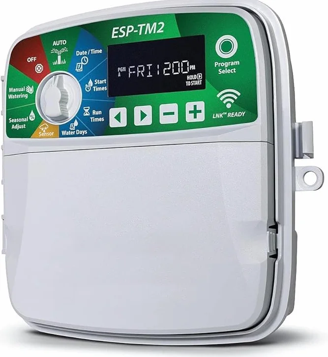 Programador de Riego automático Eléctrico ESP-TM2 4 zonas Interior R. Bird