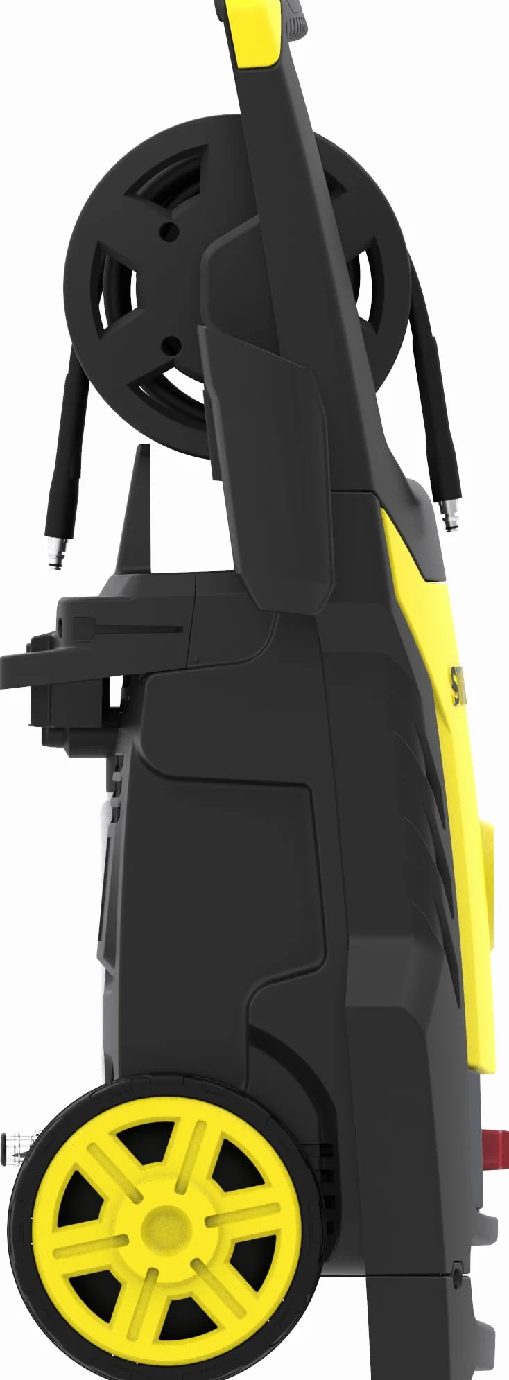 Stanley Hidrolimpiadora SXPW19BX | Alta Presión | para Automóviles Y Superficies Externas | con Limpiadora de Superficies y Cepillo Fijo | Presión máx. 150 Bar | Caudal máx. 440 l/h | Consumo 1900 W
