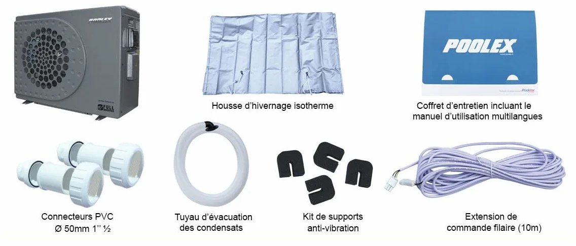 Jetline Selection - Bomba de calor para piscina, tecnología Full Inverter